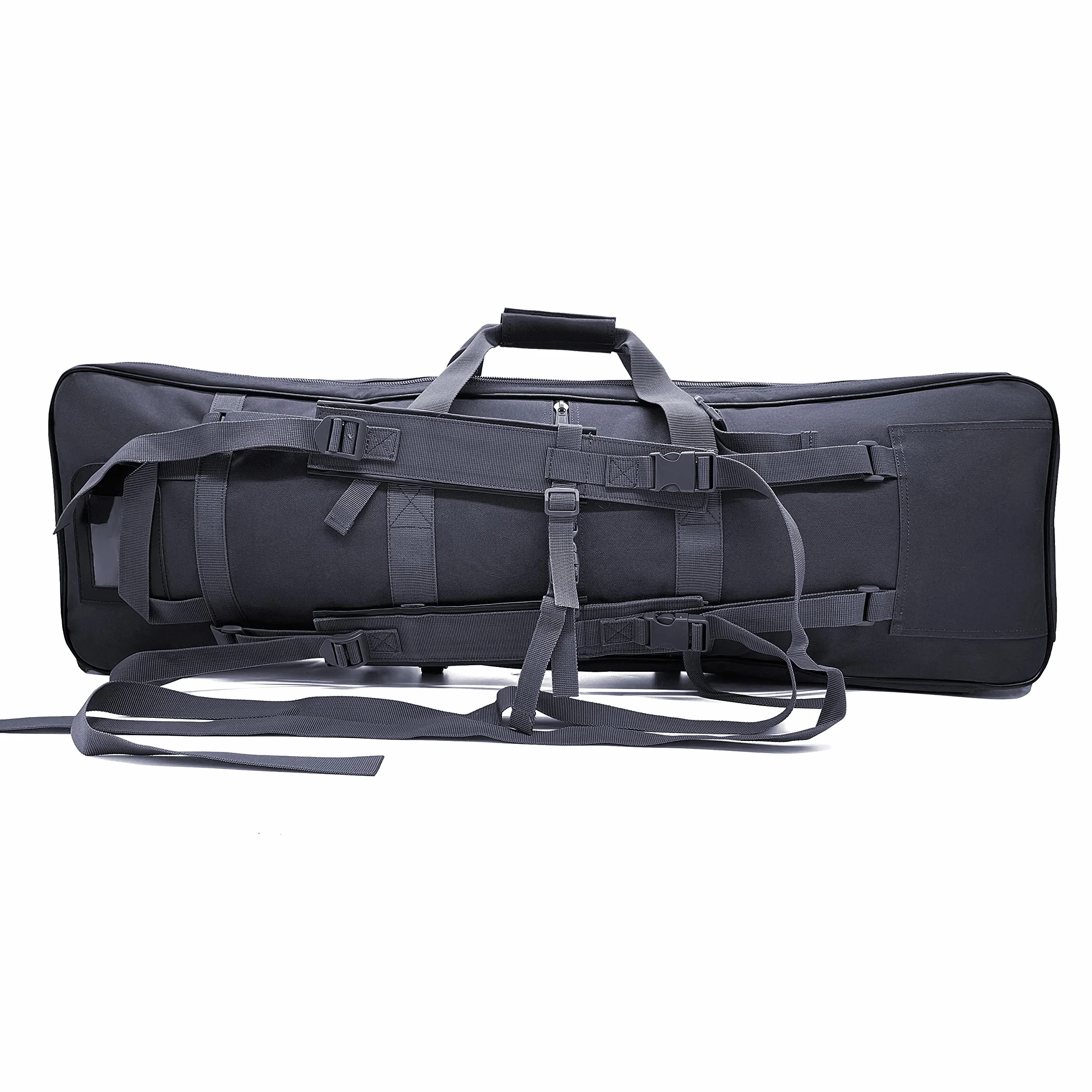Alephnull Custodia Fucile da Caccia 120/100/85 cm Borsa per Armi Lunghe Zaino Morbido