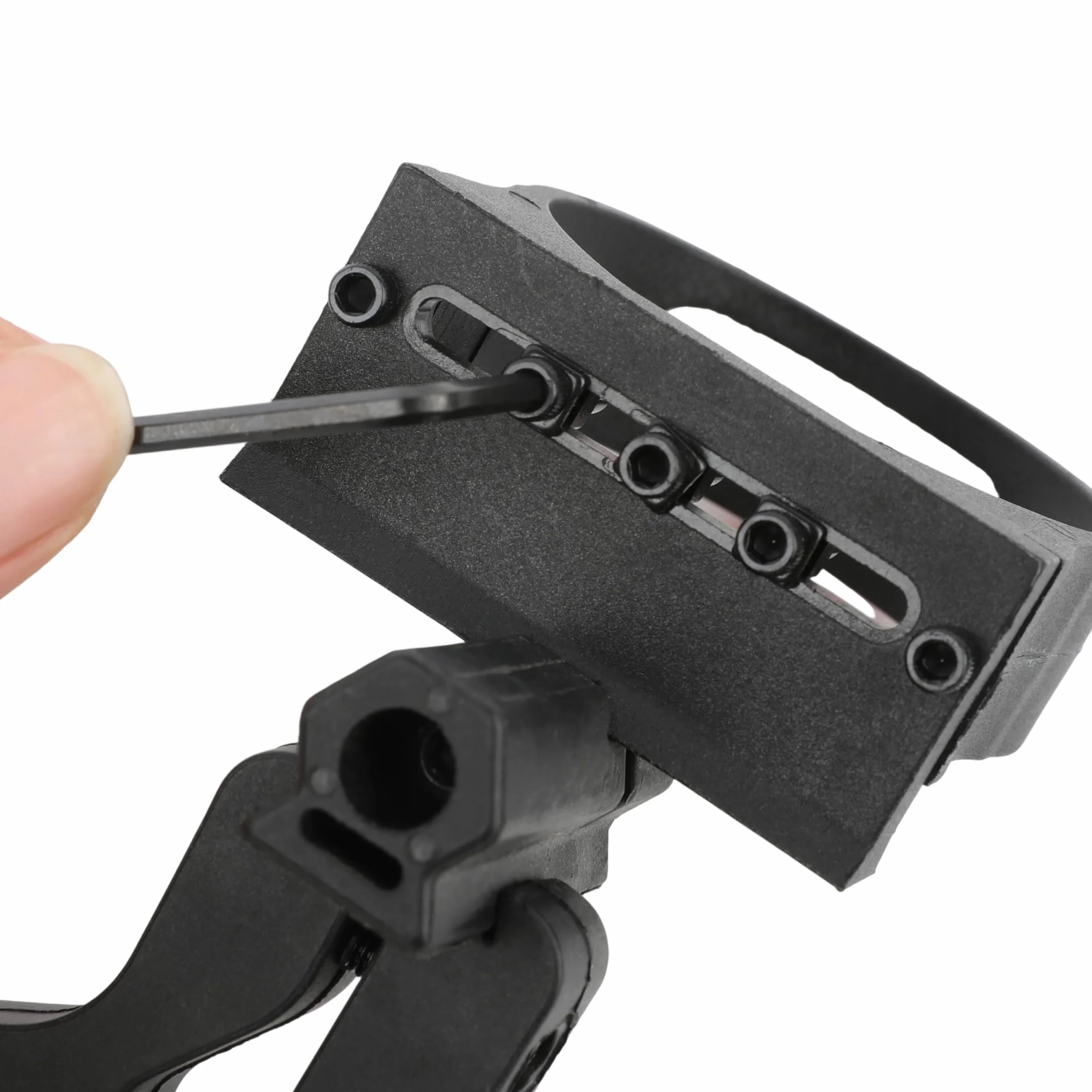 SHARROW Mirino per Arco Compound 3 Pin Bow Sight Micro Regolabile Alluminio Accessori Caccia