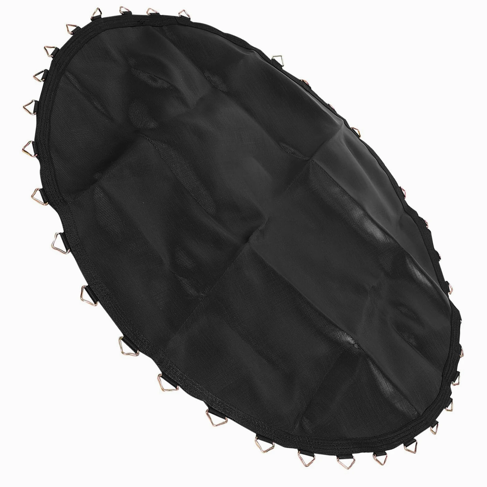 Tappeto elastico rotondo ad alta elasticità, 14 m, con 36 ganci, rete di ricambio in plastica per trampolini esterni, accessorio per fitness sicuro per il gioco attivo