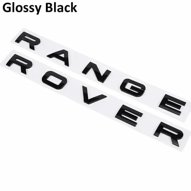 Emblema Land Rover Range Rover Velar Sport Discovery 2 3 4 cromato 3D