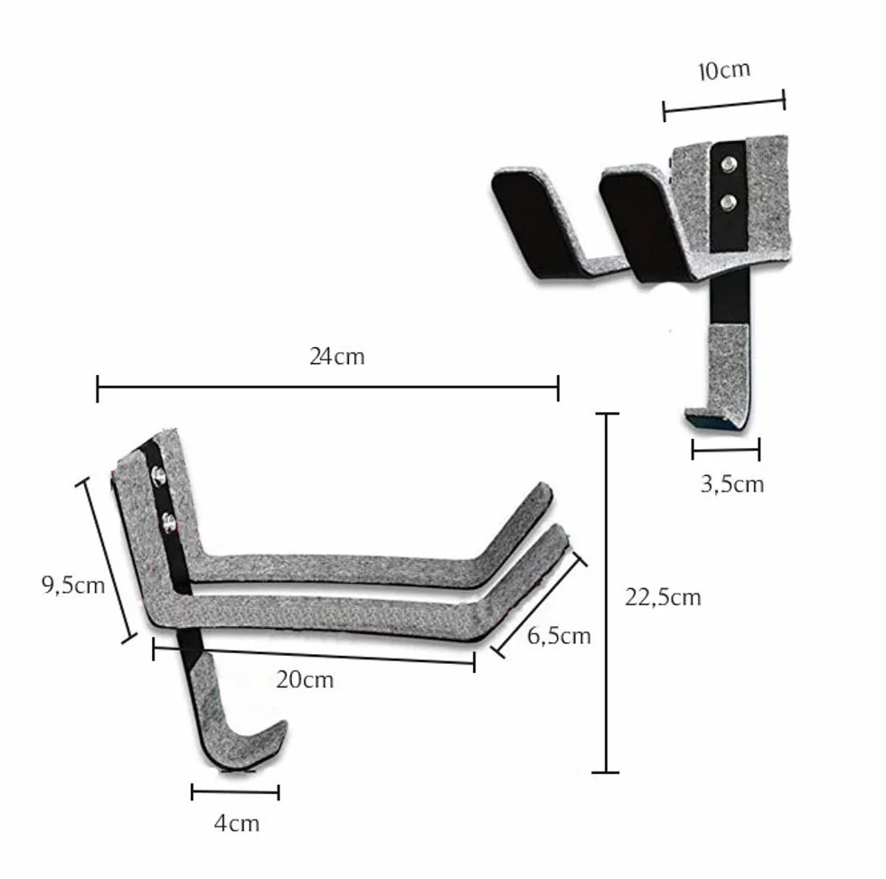 SUP-RACKy Supporto da Parete per SUP Stand Up Paddleboard Montaggio a Soffitto Staffa a Muro Tavola da Surf Longboard