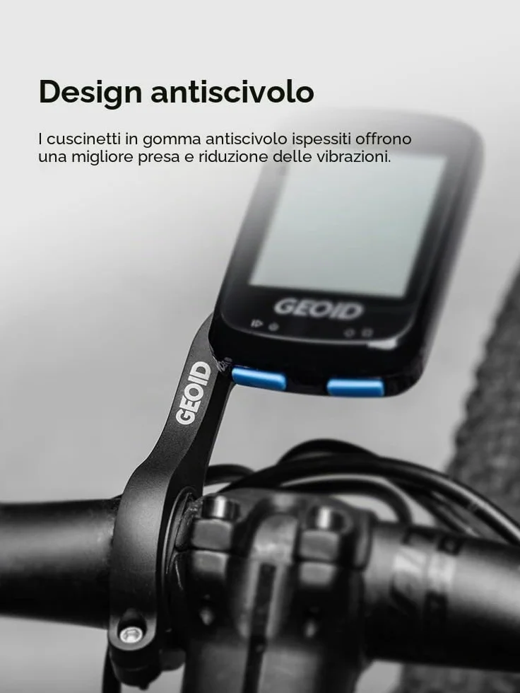 GEOID Supporto Computer da Bici Montatura Anteriore Compatibile Garmin Wahoo Bryton Magene Cycplus CooSpo XOSS GoPro