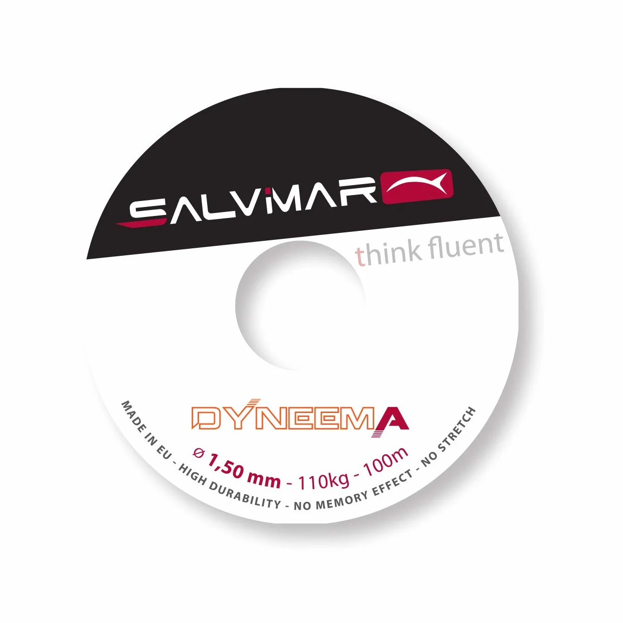SALVIMAR Dyneema, Sagola Unisex Adulto, Multicolore, 100 m-1,5mm