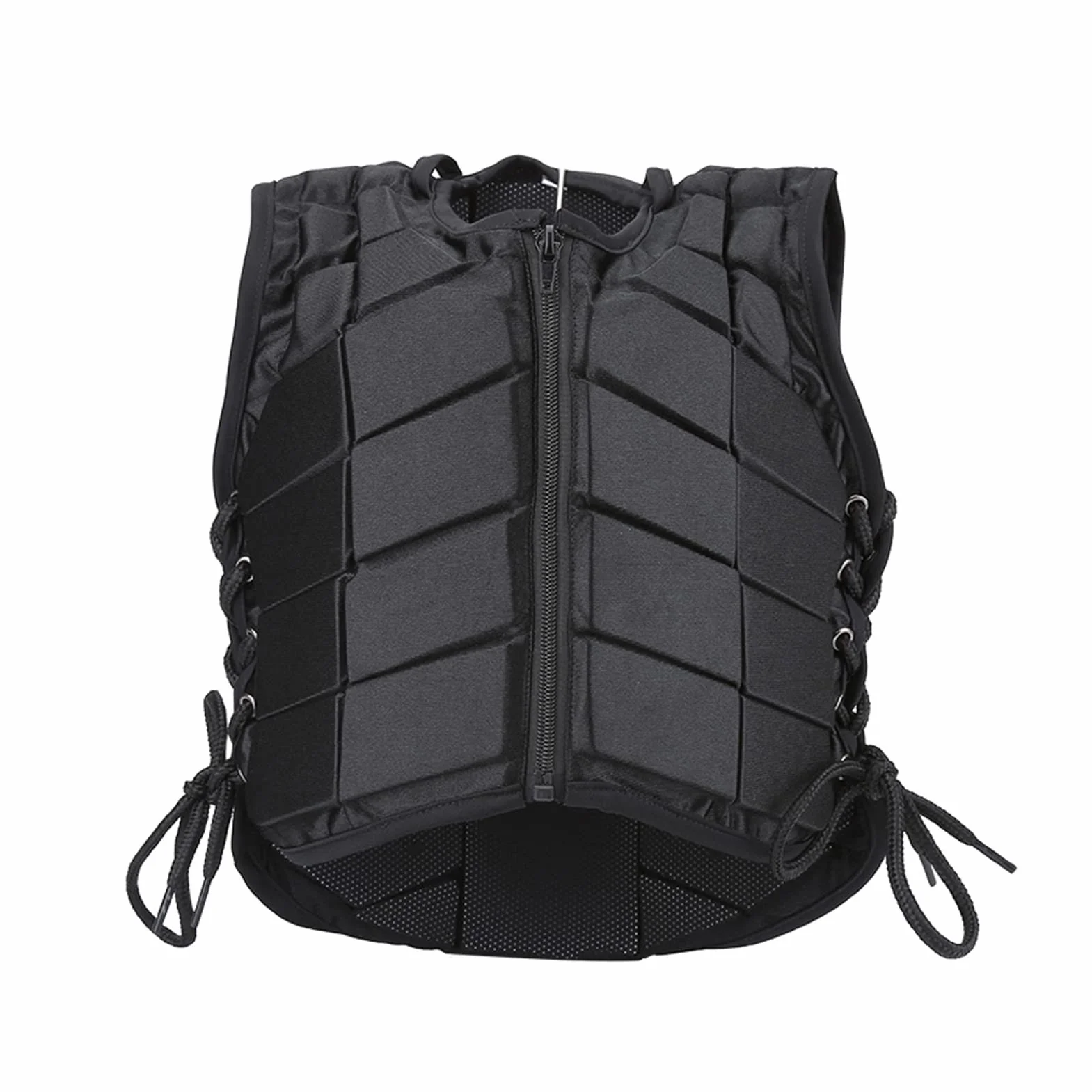 Gilet da Equitazione Professionale Gilet Equestre per Bambini in Eva Corpetto Protettivo Equitazione Armatura Antiurto con Cerniera per Adulti Donne Ragazzi Ragazze Bambini (CM)