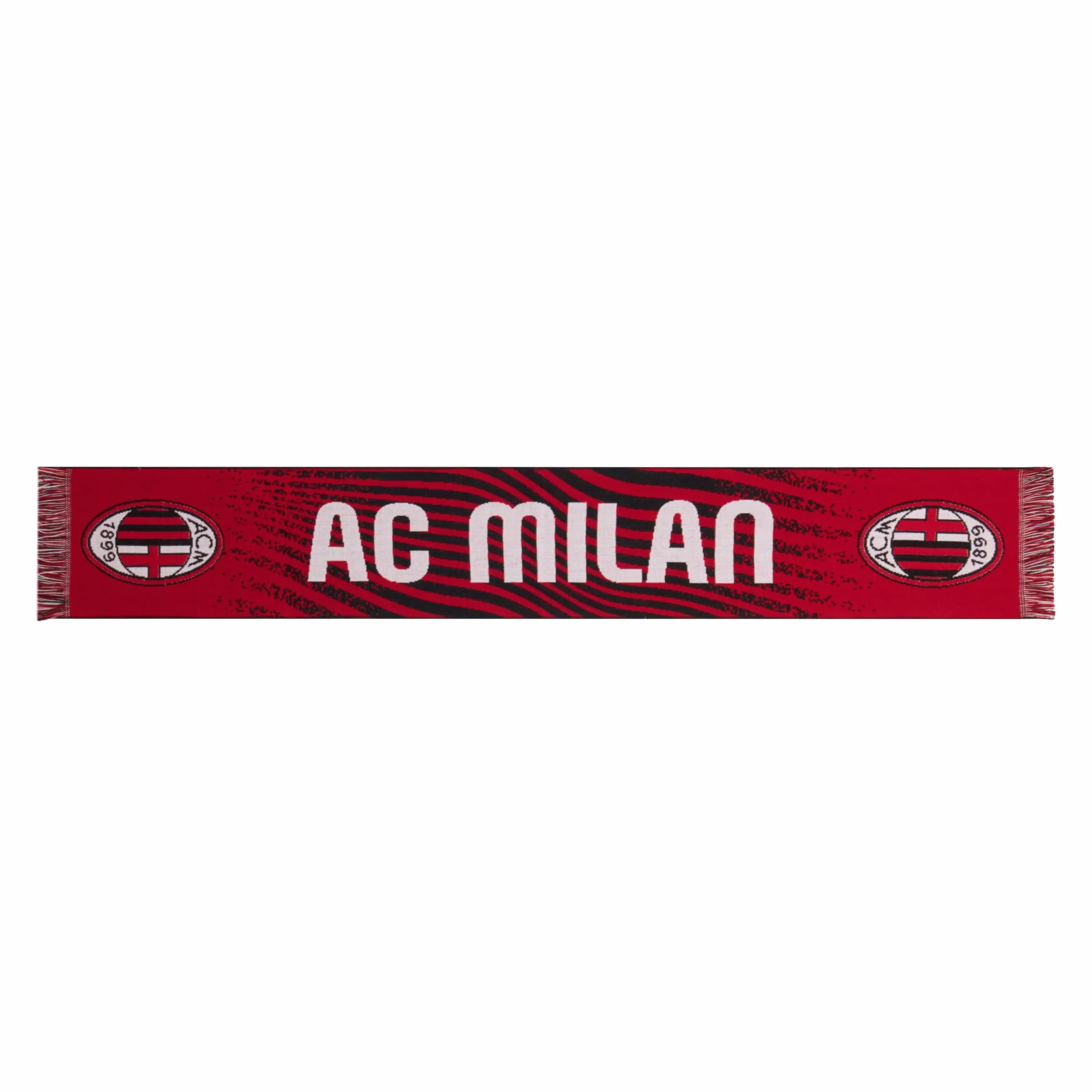 AC Milan Sciarpa Ufficiale Jacquard Acrilico Taglia unica