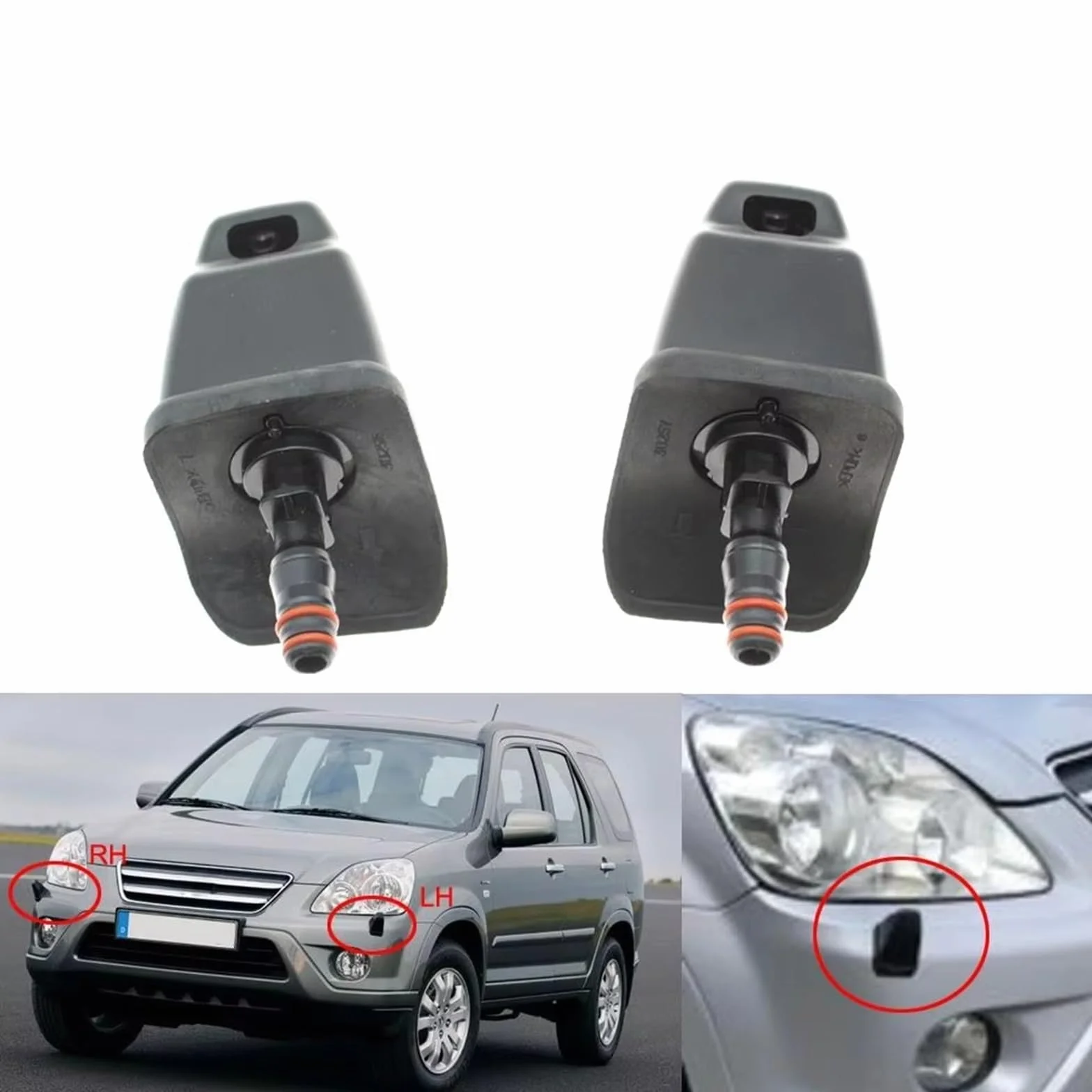 Pompa Lavafari Anteriore per CR-V II 2005-2006 76885-SCA-S11 76880-SCA-S11