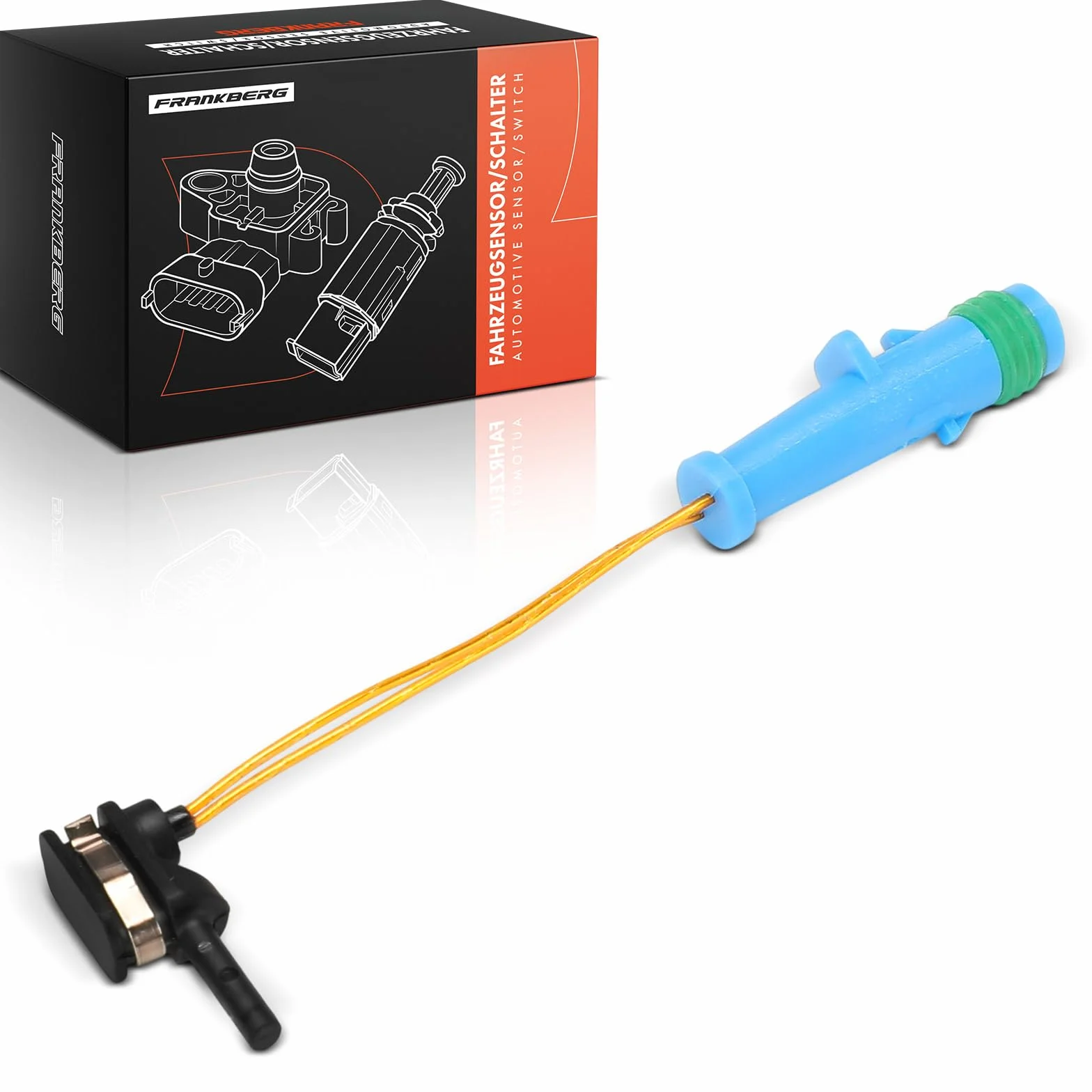 Frankberg Indicatore di usura Usura delle pastiglie dei freni Anteriore Compatibile con B-Class W245 B-Class W242 W246 Classe C W205 Classe C T-Model S205 GLC X253 Replace# 1695401617