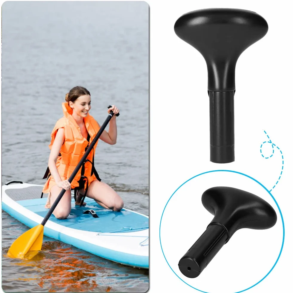 SUP Paddle Replacement Handle PVC Portable Surfboard Paddle Handle 1/2pcs