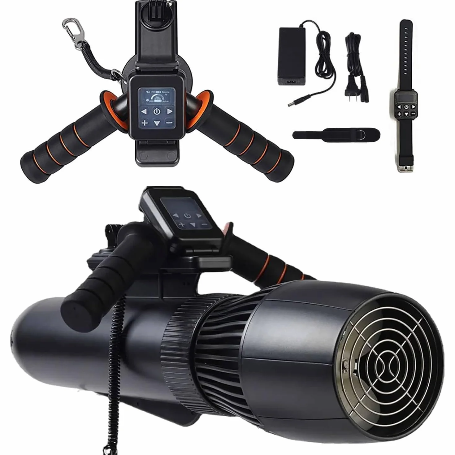 Scooter Subacqueo Elettrico 10 Km/h 130 Minuti Senza Spazzole Booster Nuoto