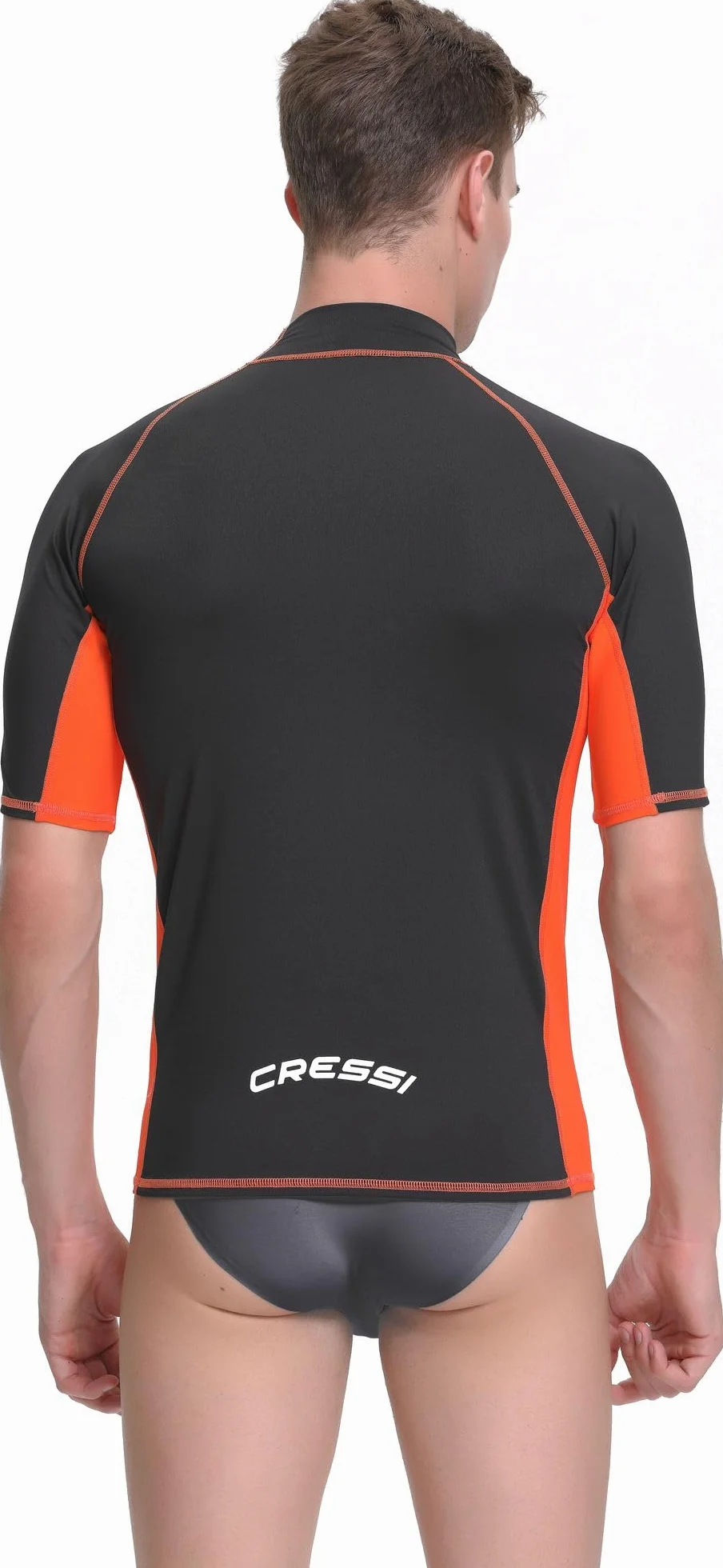 CRESSI Rash Guard Man Short/SL - Maglietta Uomo Manica Corta Antiabrasione UPF 50+