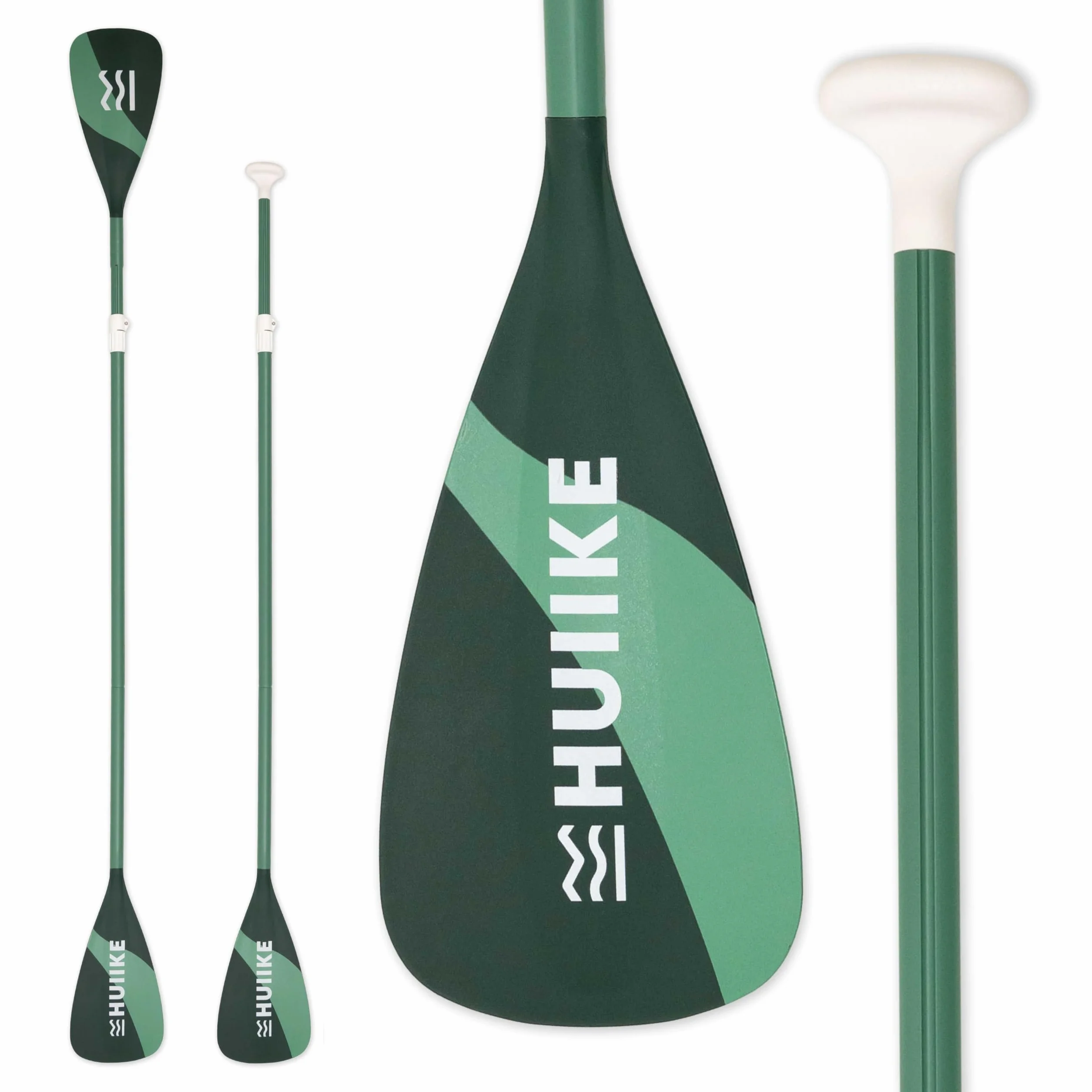 Pagaia Sup 2 in 1 Remi Alluminio Smontabile 4 Pezzi Regolabile Resistente Gonfiabili