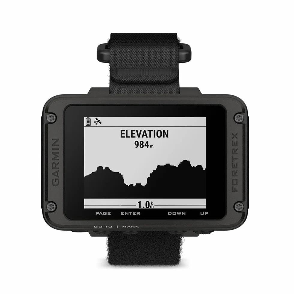 Garmin Foretrex 801, navigazione GPS da polso con cinturino, GNSS multi-banda aggiornato, maggiore durata della batteria