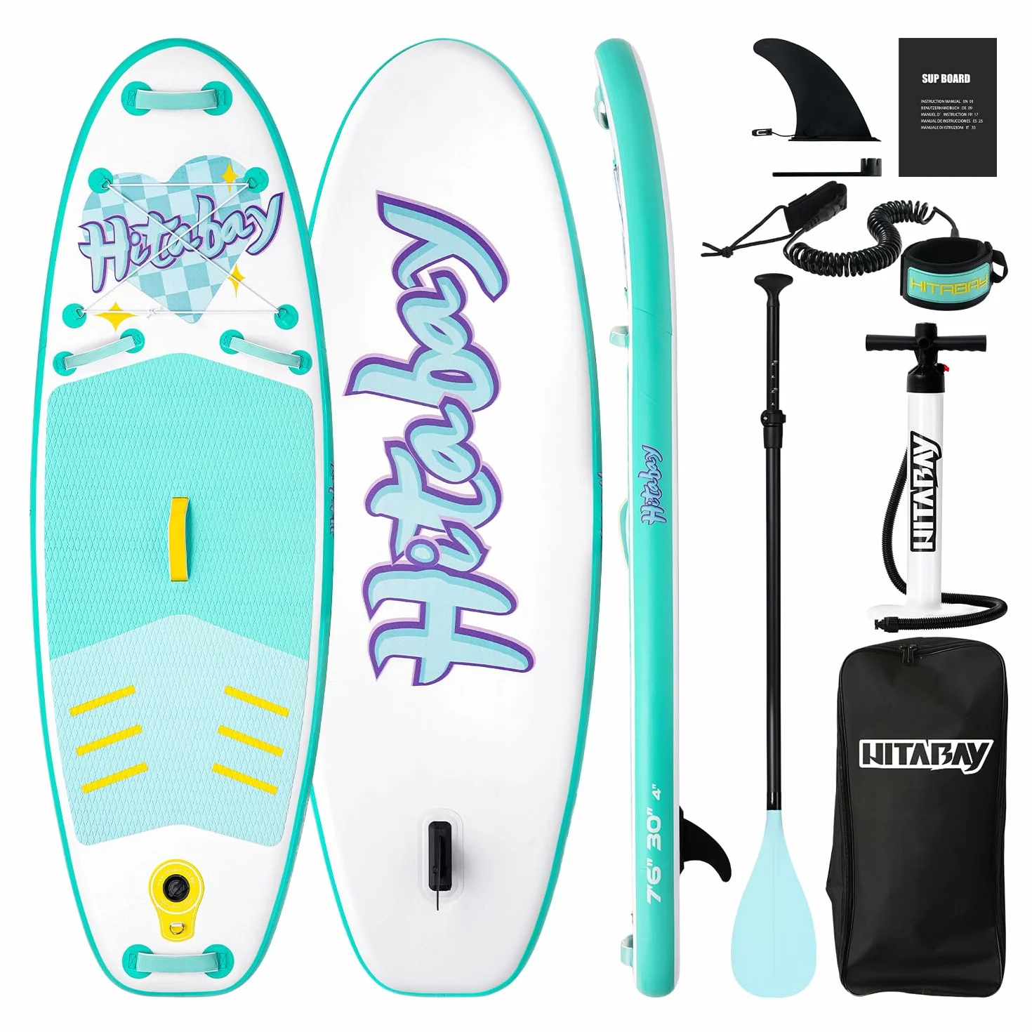 Tavola da Paddle Gonfiabile per Bambini SUP 2,1m 2,3m 2,4m 2,9m