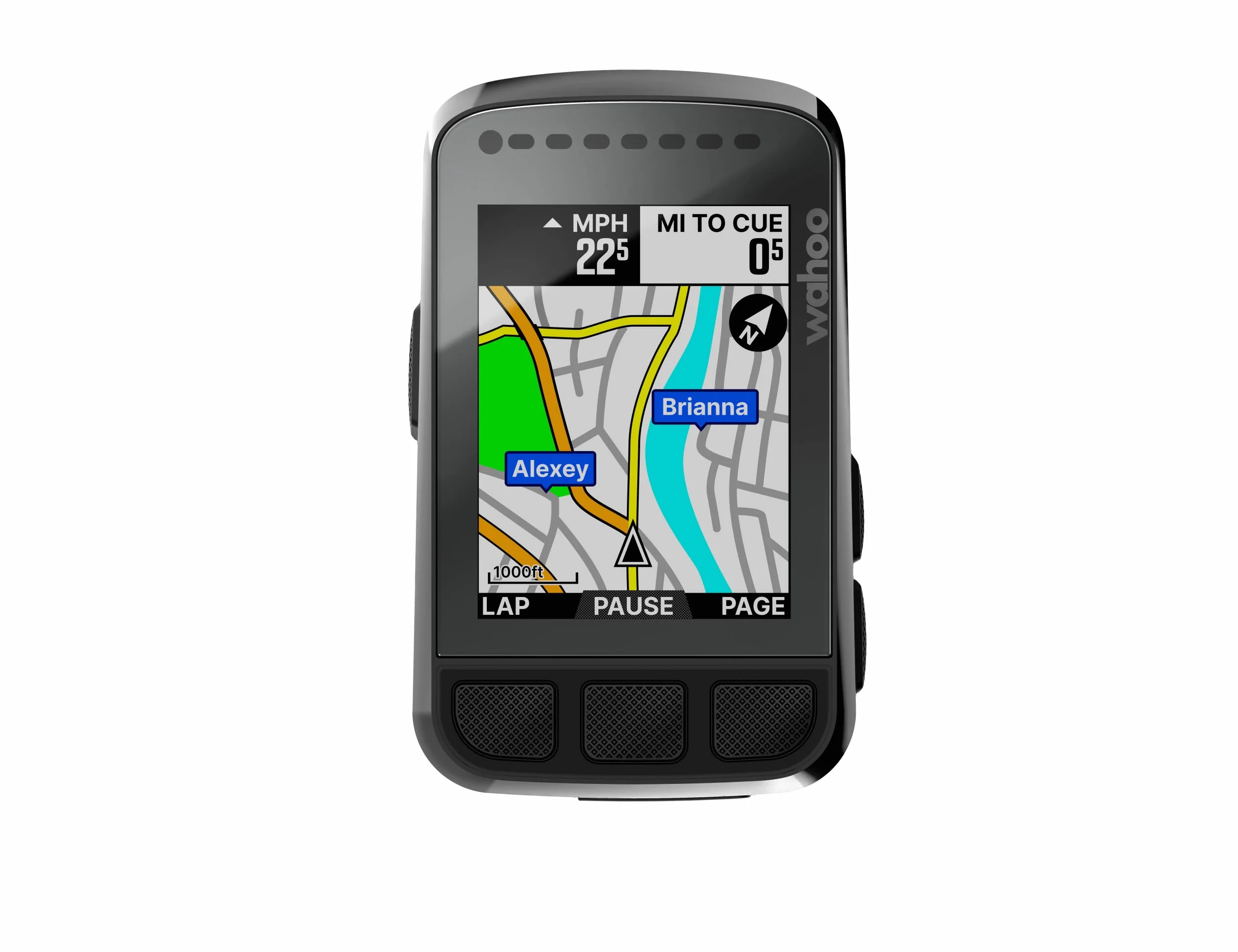 Wahoo Fitness ELEMNT BOLT V2 Bundle, Nero