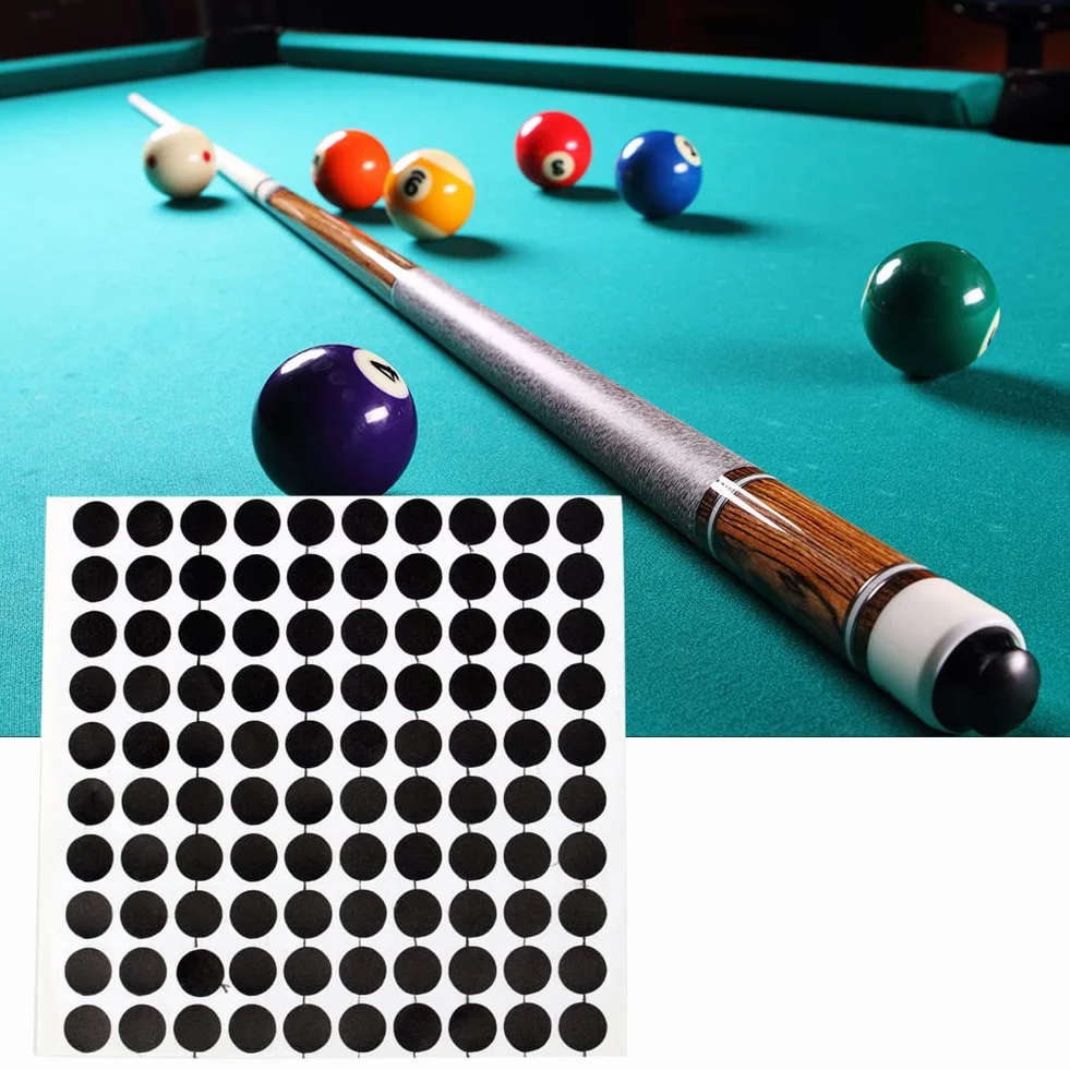 Palle Adesive per Biliardo 10mm - Accessori Snooker Inglese e Pool Table - Sfere Adesive per Tavolo da Biliardo Professionale