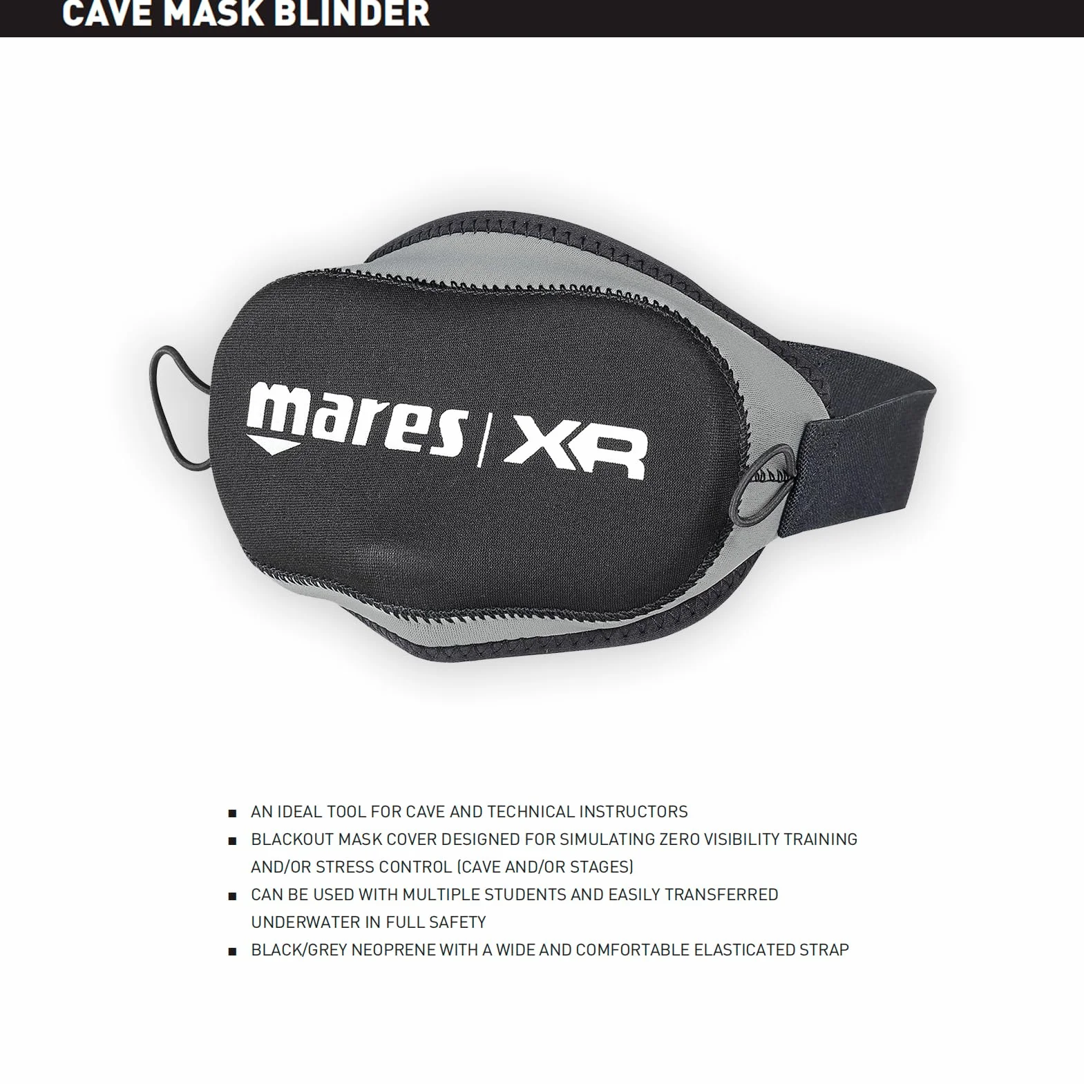 Mares Copri Maschera Neoprene per Gocce Xr Line