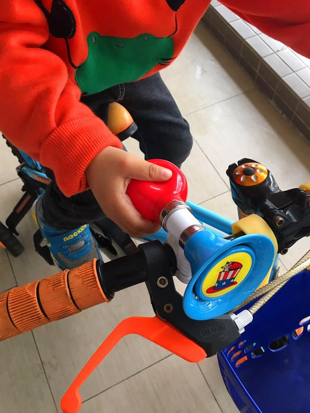 Campanello in corno per bambini