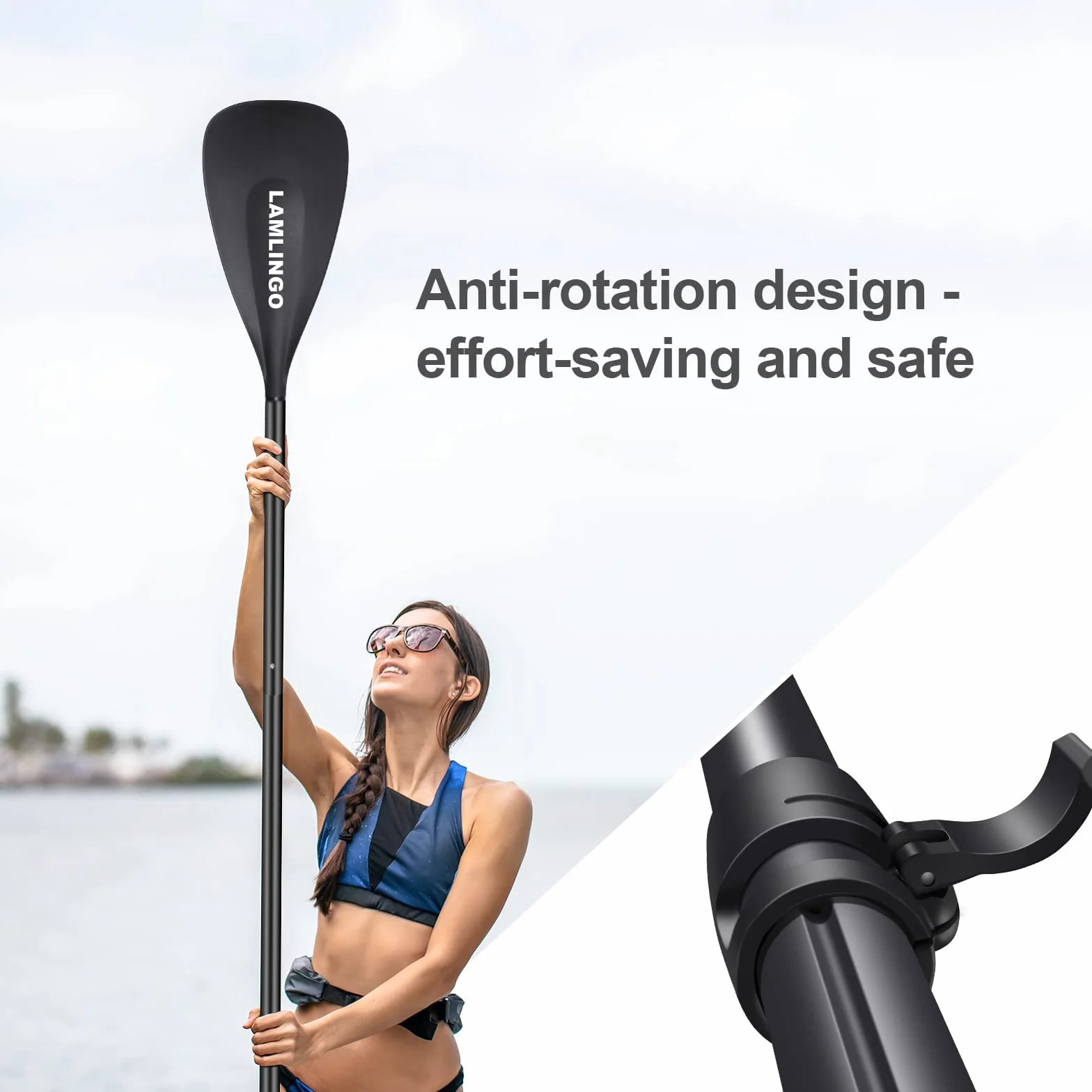 Rolimate Tavola da SUP 320×82×16cm SUP Gonfiabile, capacità di Carico di 200kg, Stand Up Paddle Board, ISUP Tavola da Surf con Pompa ad Aria, Pagaia Regolabile, Linea Sicurezza