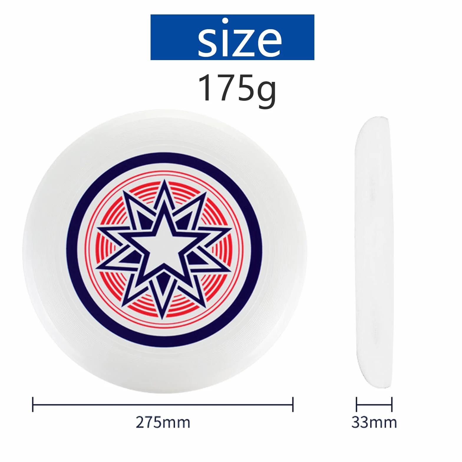 Eurodisc 175g Frisbee da Ultimate Disco da Lancio Professionale Funsport