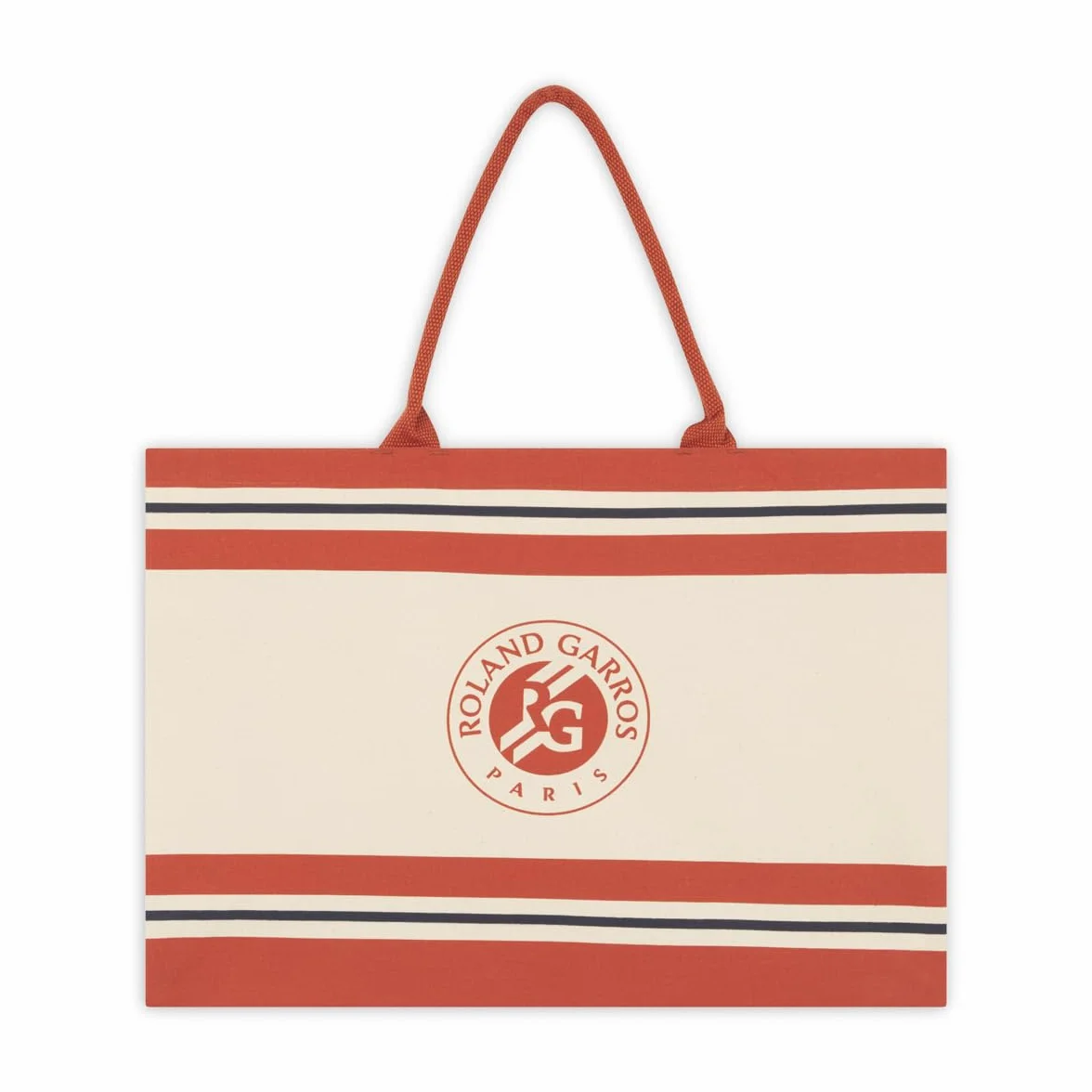 ROLAN GARROS Heritage Tote Bag Beige