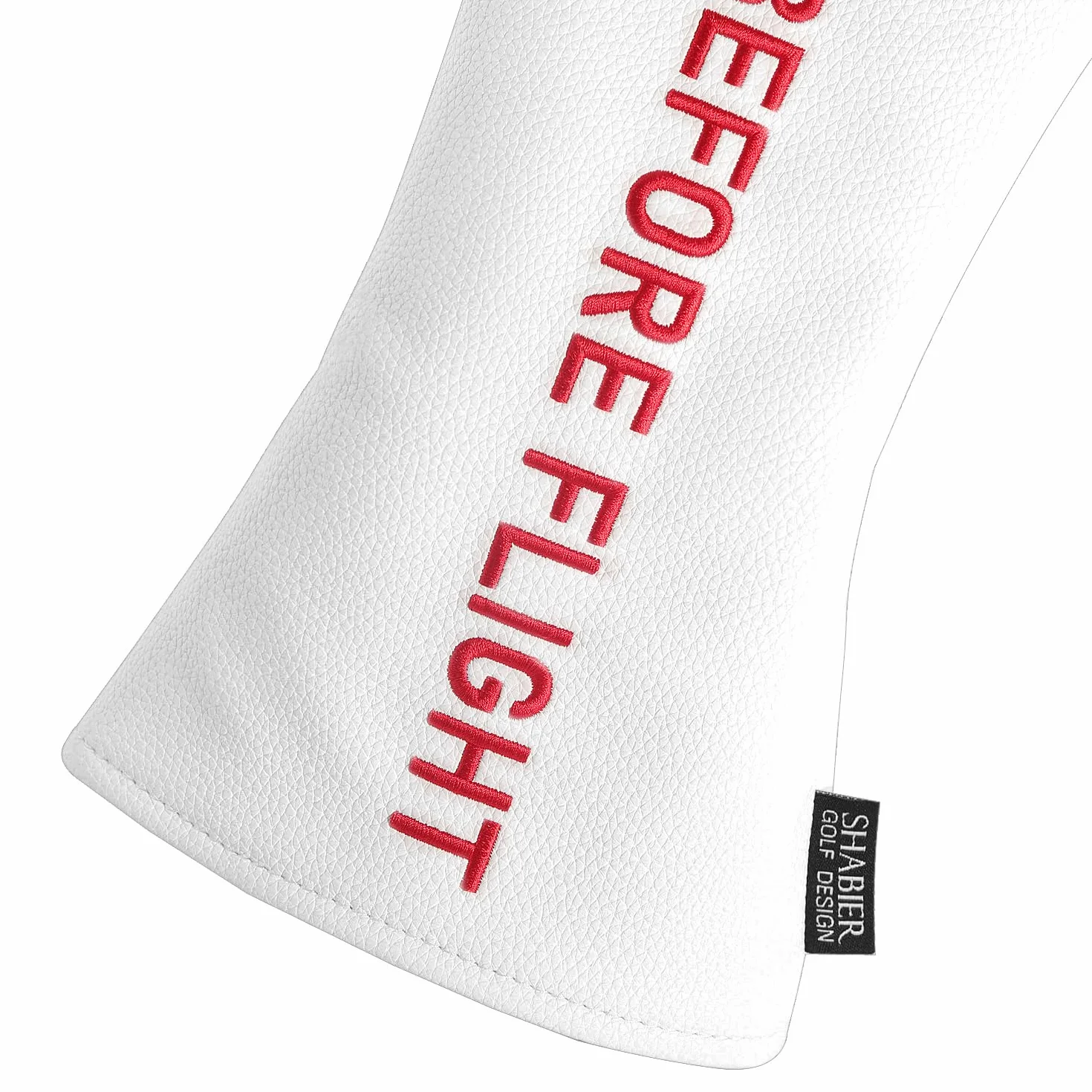 Golf Head Cover with Remove Before Flight Design for Golf Club