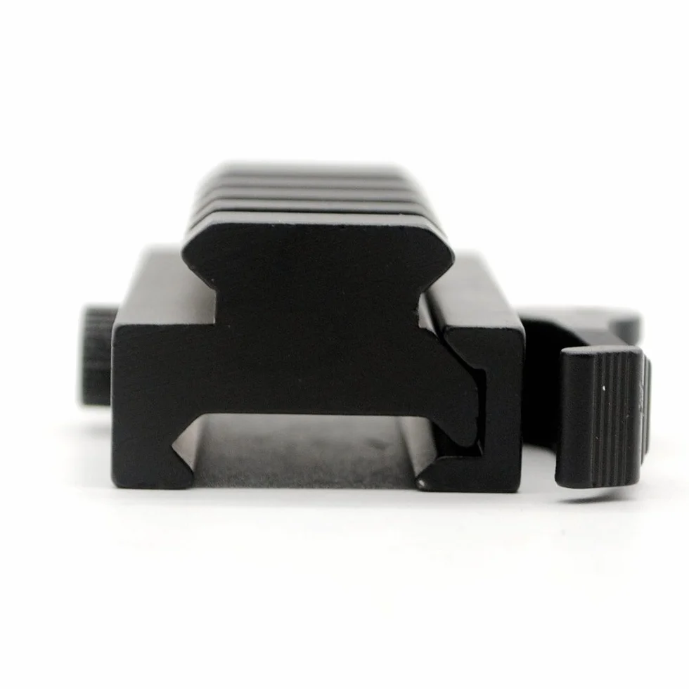 TRIROCK Tactical QD Staccabile 20mm Picatinny Guide Low Profile Riser 5 Slot QR Mount