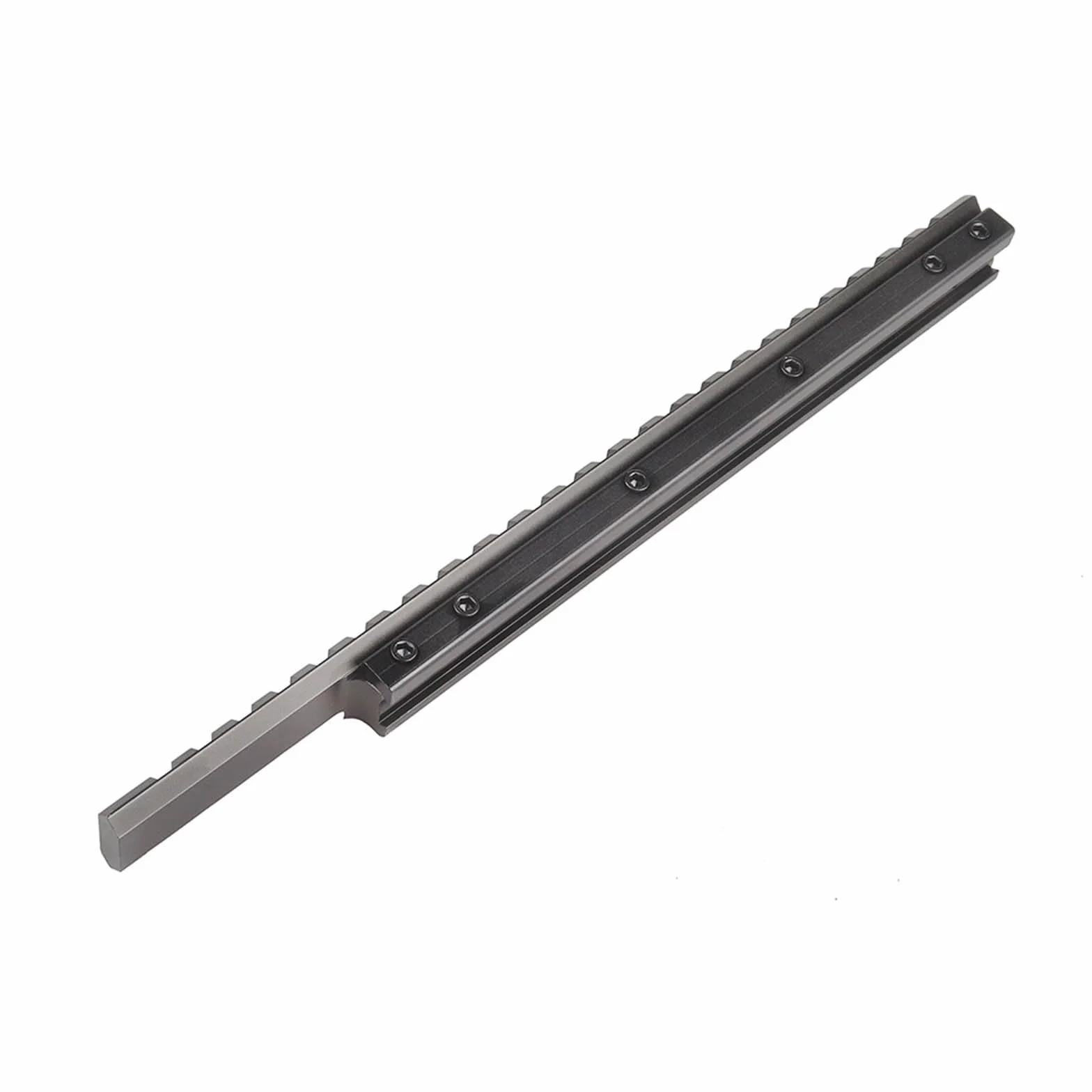 Attrezzatura Ottica Tattica Slitta Rialzata Lega Alluminio 11-20 mm Base Picatinny