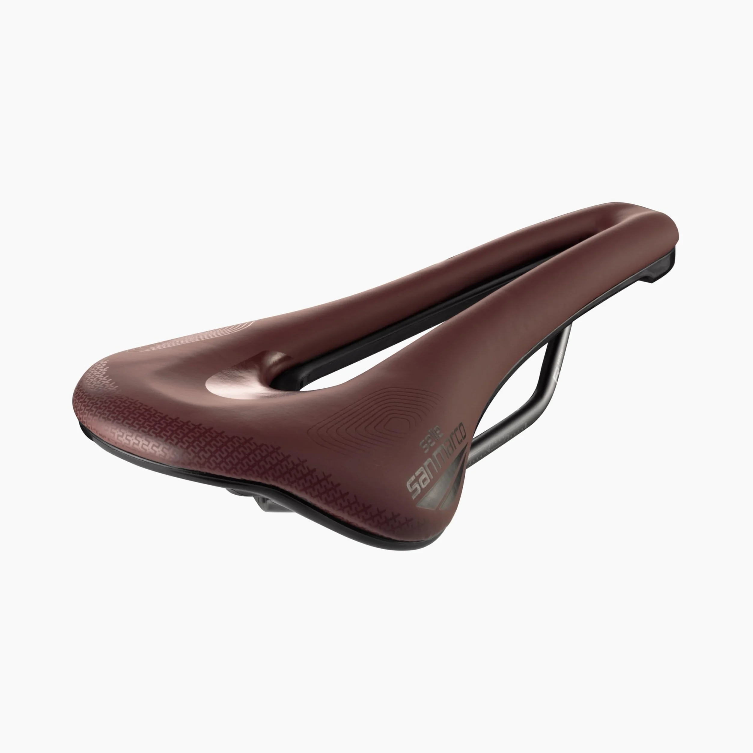 Selle San Marco SHORTFIT 2.0 Supercomfort Racing - Sella Bicicletta Gravel e Bikepacking, Leggera e Confortevole, con Foro Anatomico e Strato Gel Extra, Telaio Resistente in Acciaio