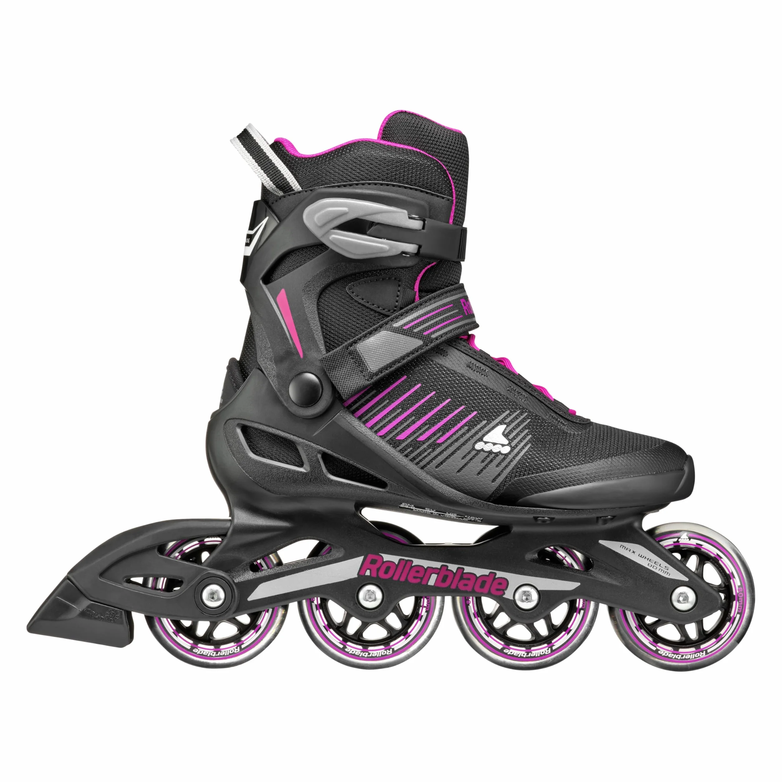 Rollerblade ZETRABLADE W, Pattini in linea Donna, nero/rosa ciclamino