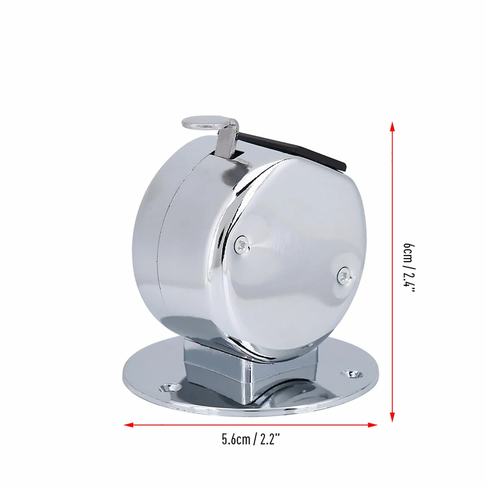 Contatore Contapersone in Metallo 4 Numeri Portatile Clicker