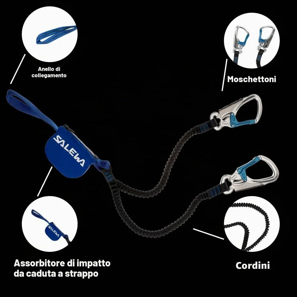 Salewa Kit Via Ferrata Attac Evo Toxo 3.0