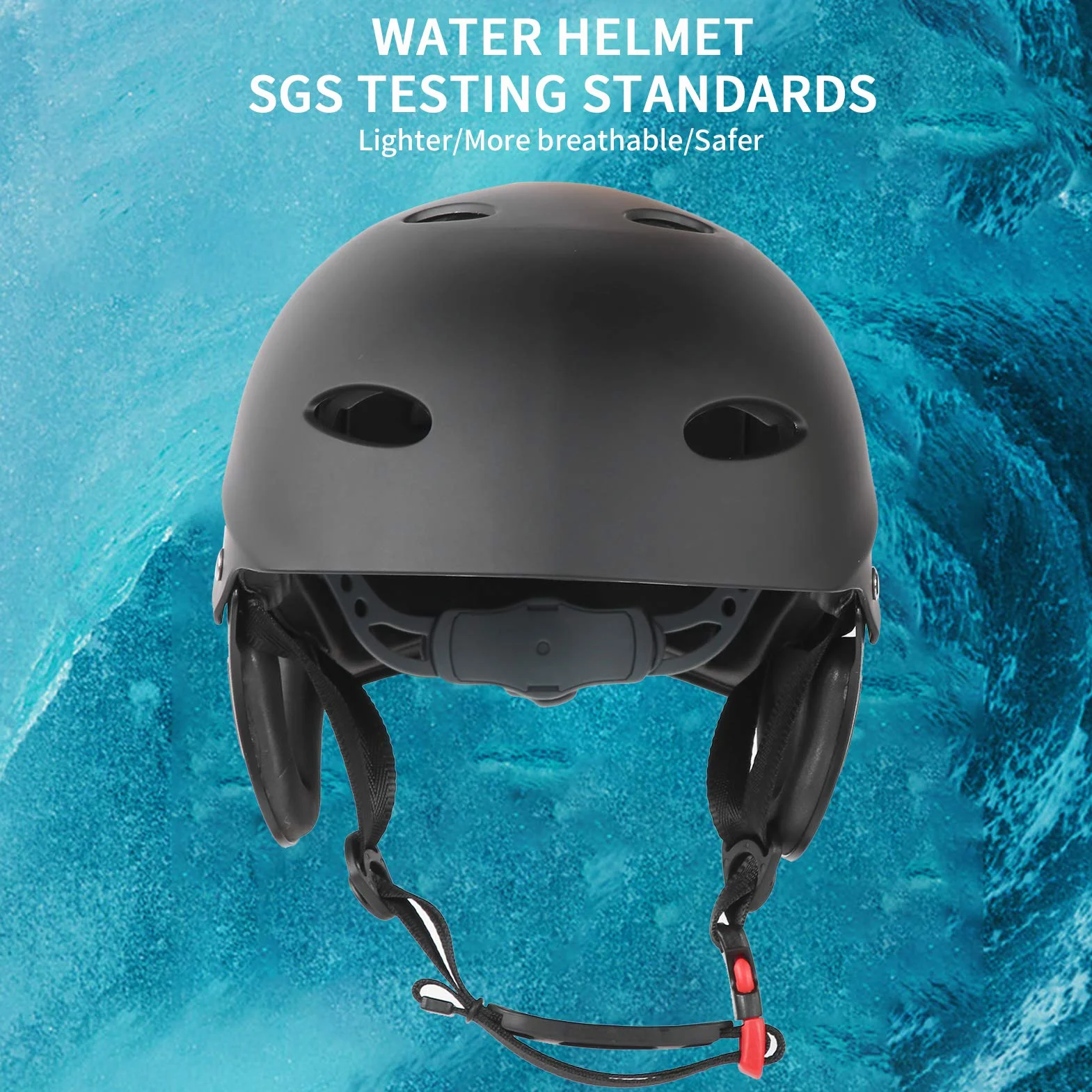 Casco sport acquatici adulti ABS Eva regolabile 11 prese d'aria ultraleggero