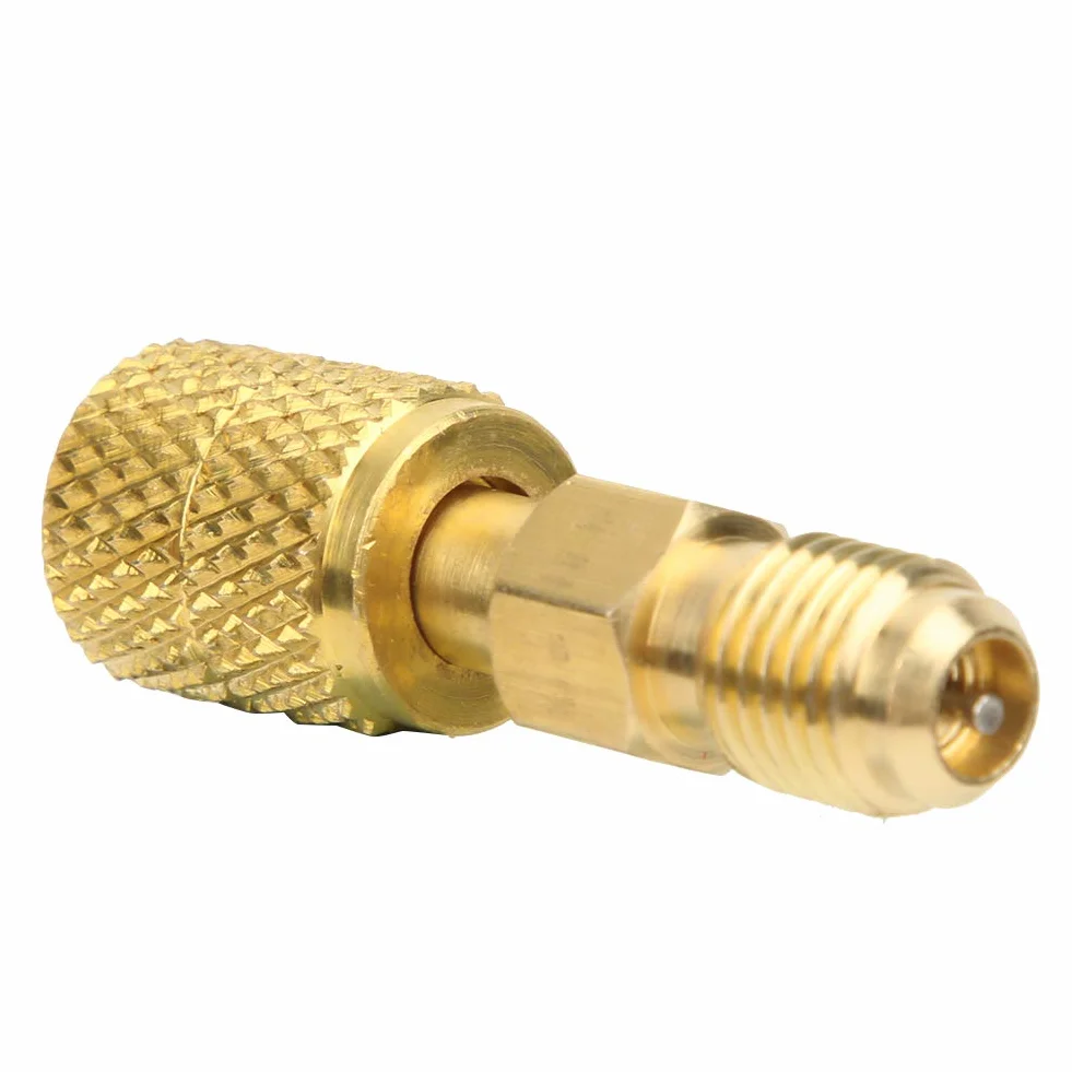 Connettore per tubo flessibile SAE frusta per condizionamento r32 pompa vuoto adattatore SAE maschio-femmina resistente alla corrosione resistente alla Adaptrar