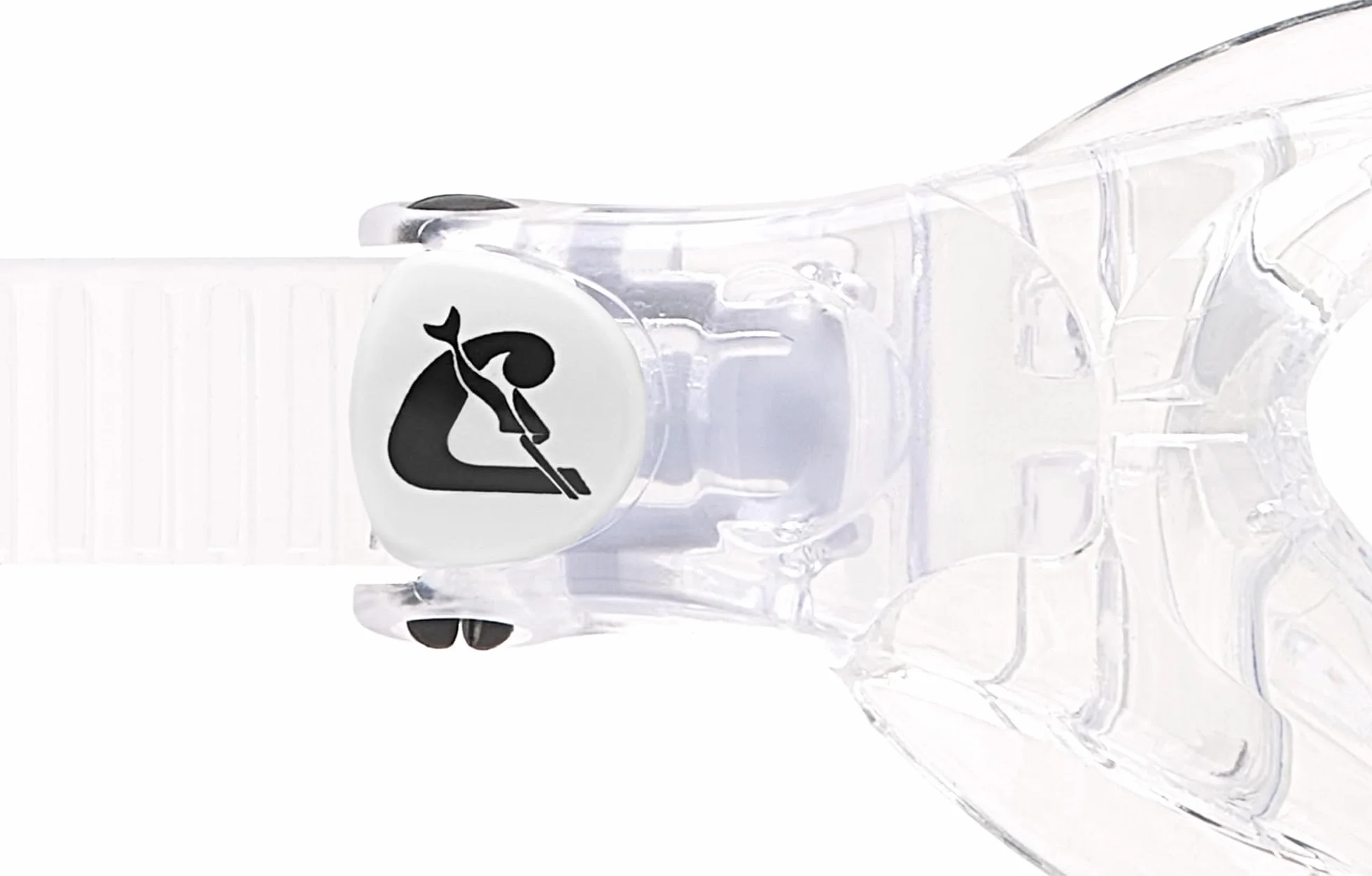 CRESSI Okulary Pływackie TPR Unisex z Zakrzywionymi Soczewkami