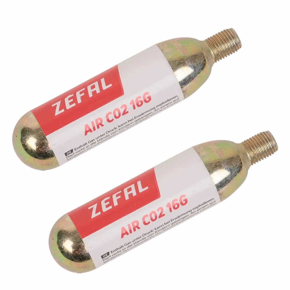 ZEFAL Cartuccia CO2 16G 2 Cartucce per Pompa Bici