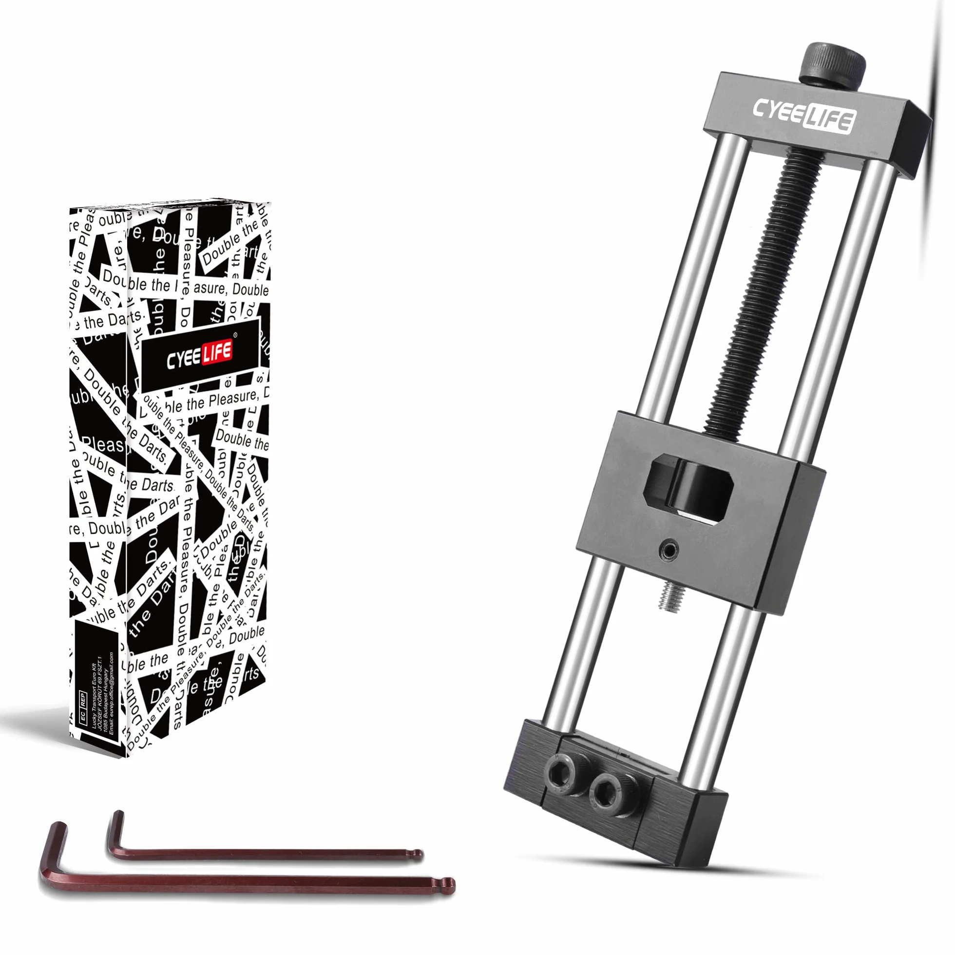 CyeeLife Freccette Professionali Punta Acciaio 18-30g Alette Temperamatite Alberi Alluminio O-Ring Gomma