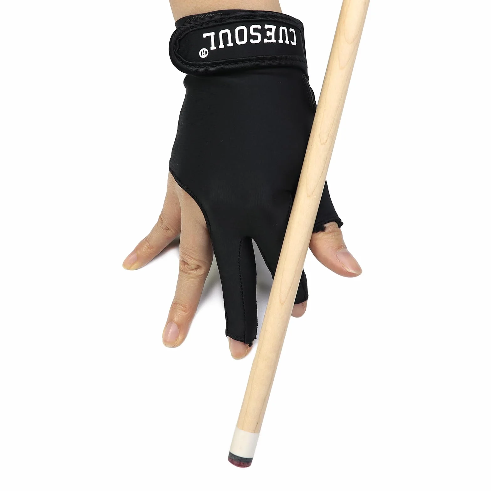 CUESOUL Guanti da Biliardo Mano Sinistra/Destra Ponte per Biliardo Snooker
