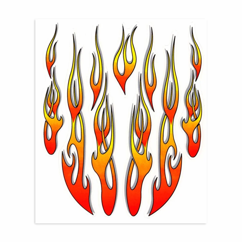 Adesivo Stickers Fiamme 4R Quattroerre.it 32100 20 x 24 cm