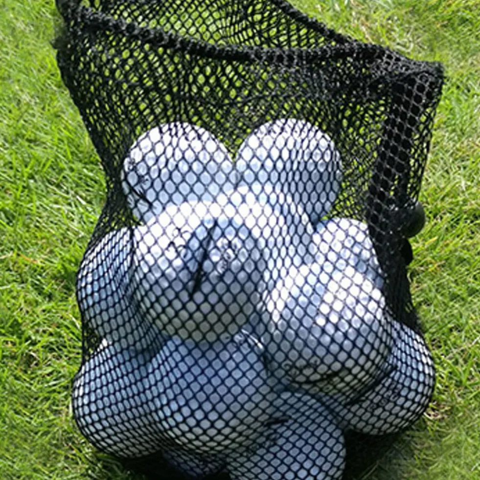 Borsa a Maglia Reti di Pallina da Golf, Cordoncino di Nylon, Accessori Golf Poke(25)