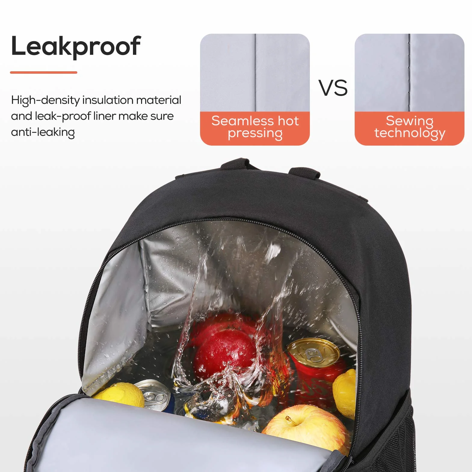 TOURIT Borsa Frigo Isoterma 25L 28 lattine Campeggio Picnic