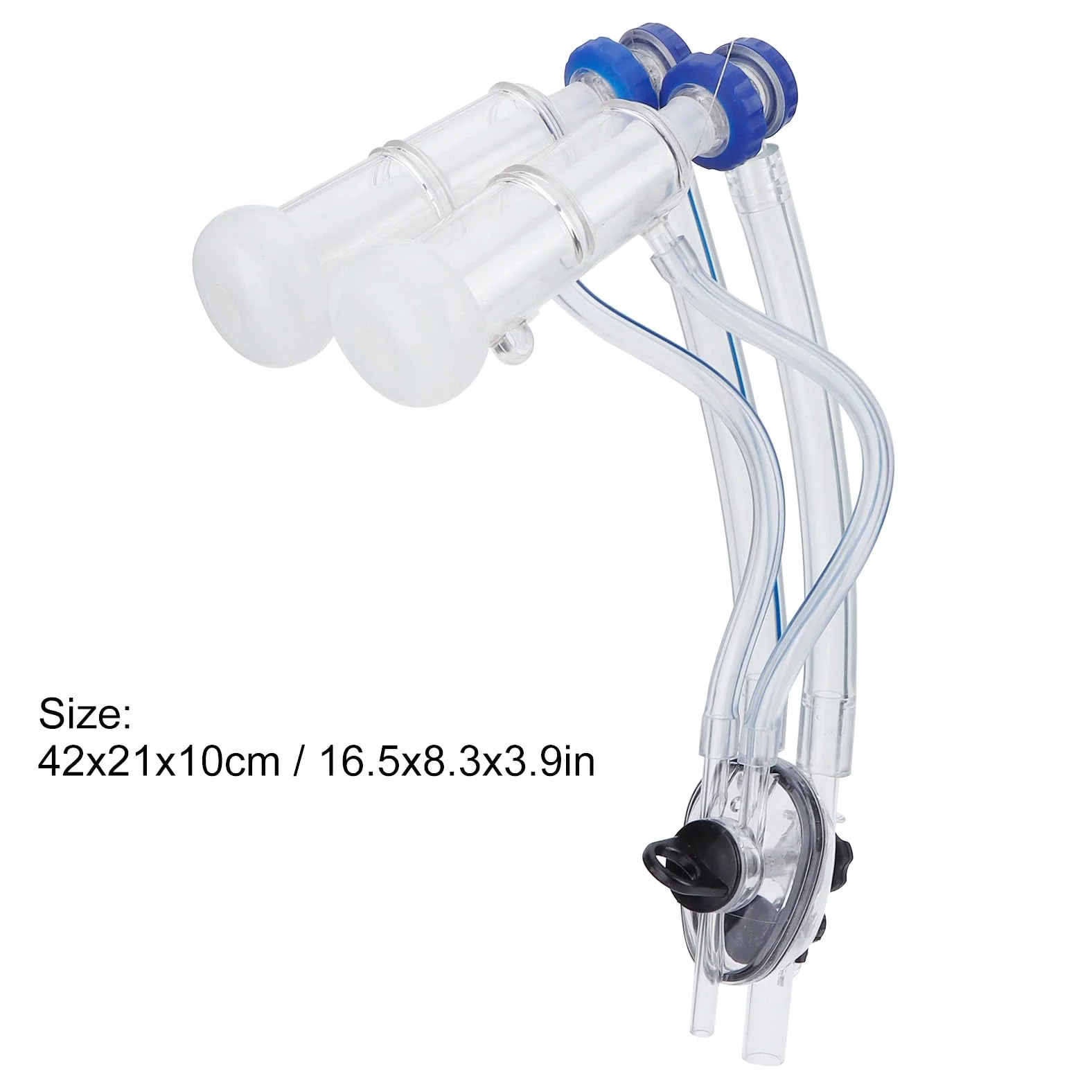 Pecora da mungitura, set di tazze da tettarella in silicone e plastica per macchina milker, 42x21x10 cm