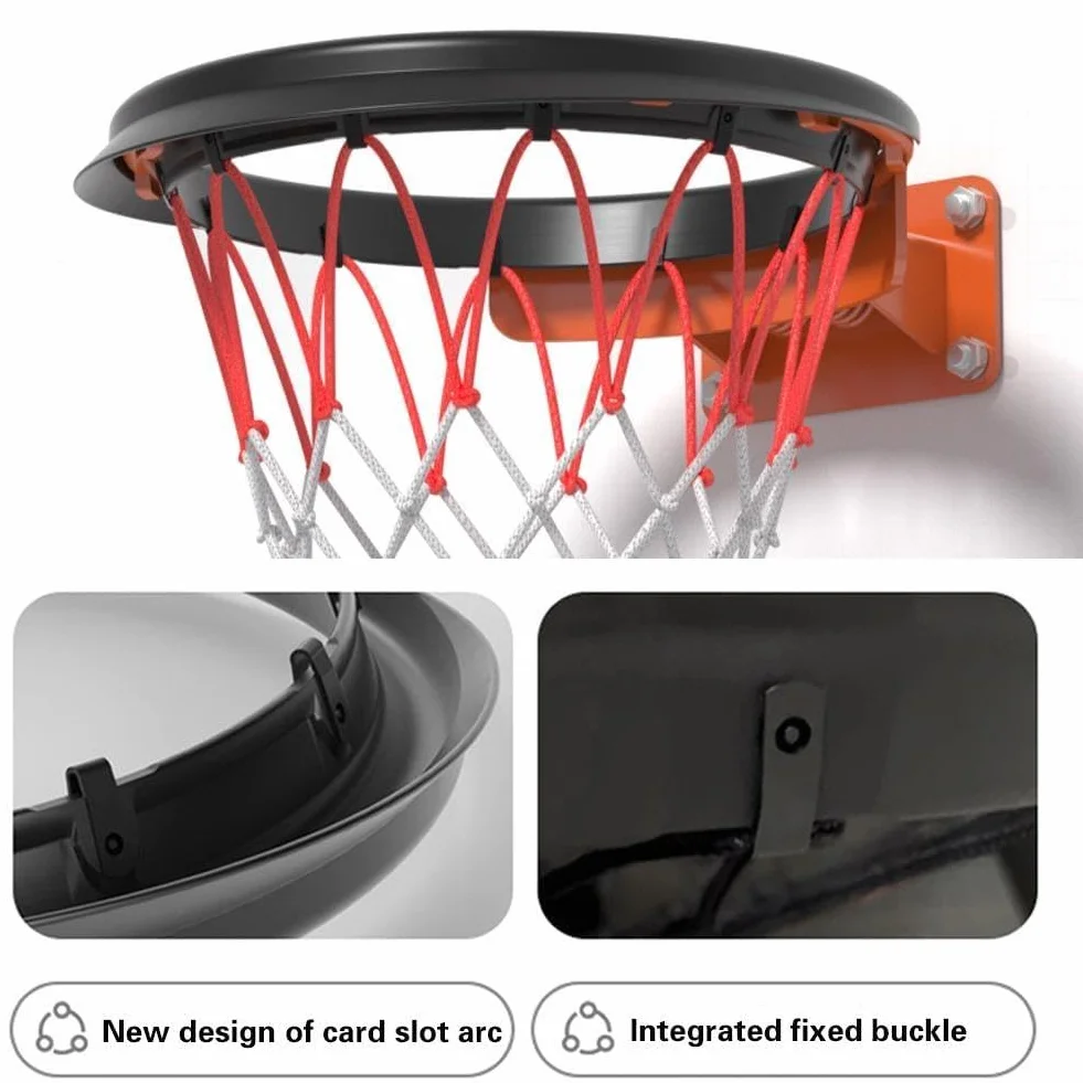 Rete da basket portatile resistente facile da installare e lanciare 2024