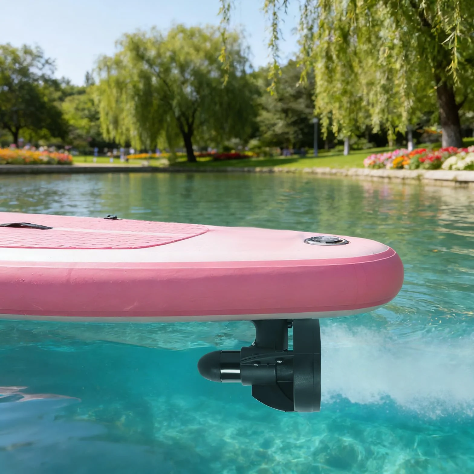 Thruster subacqueo 12 V 288 W 200 kg spinta 4-5 km/h motore elettrico per SUP tavola da surf senza batteria