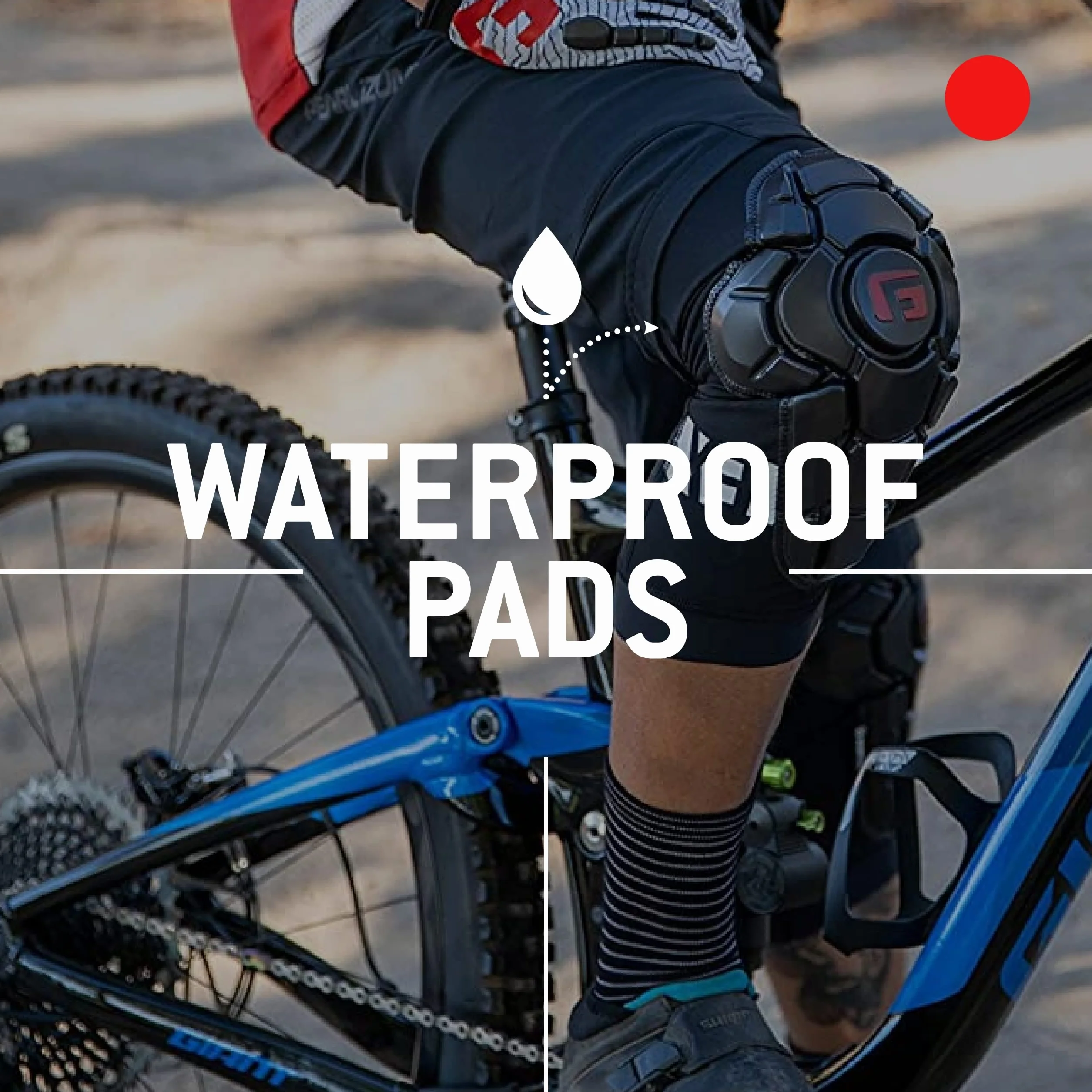 G-Form Youth PRO-x3 Knee Guard Ginocchiera Unisex Adulto