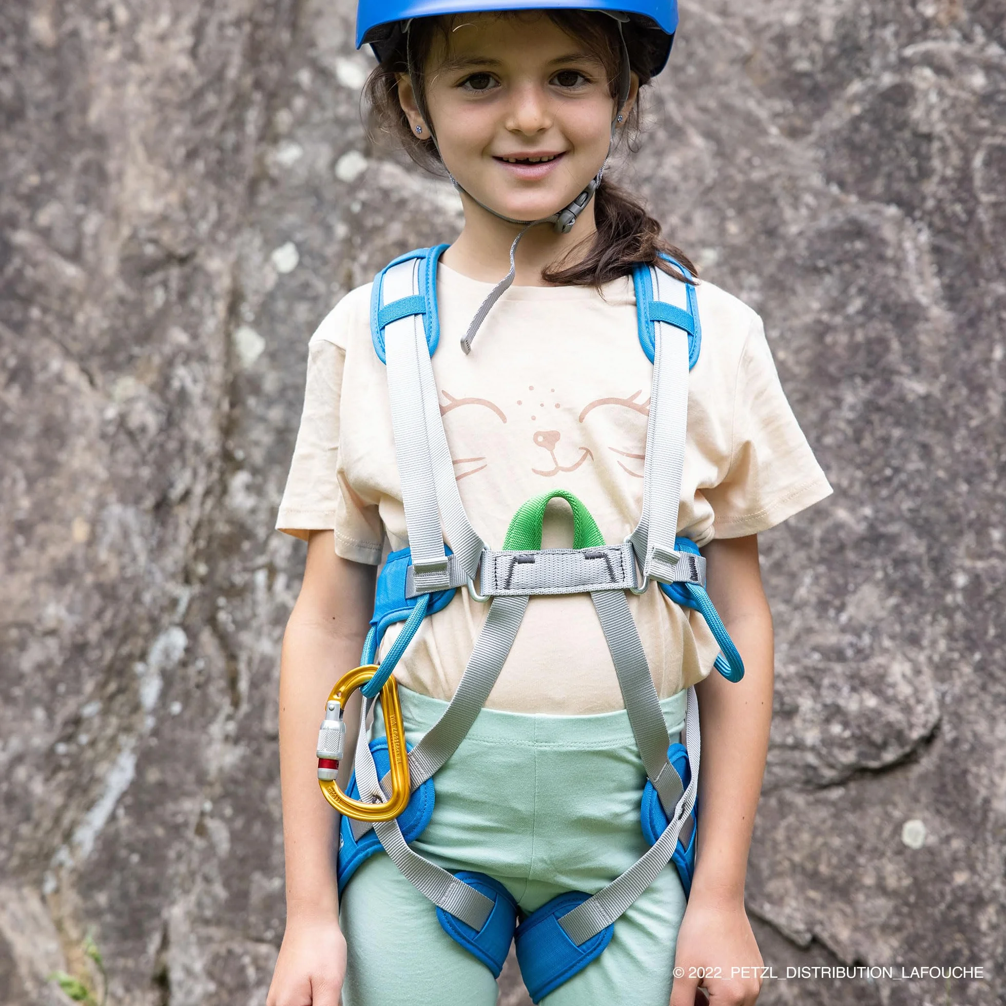 PETZL Imbracatura OUISTITI Unisex Blu Taglia Unica