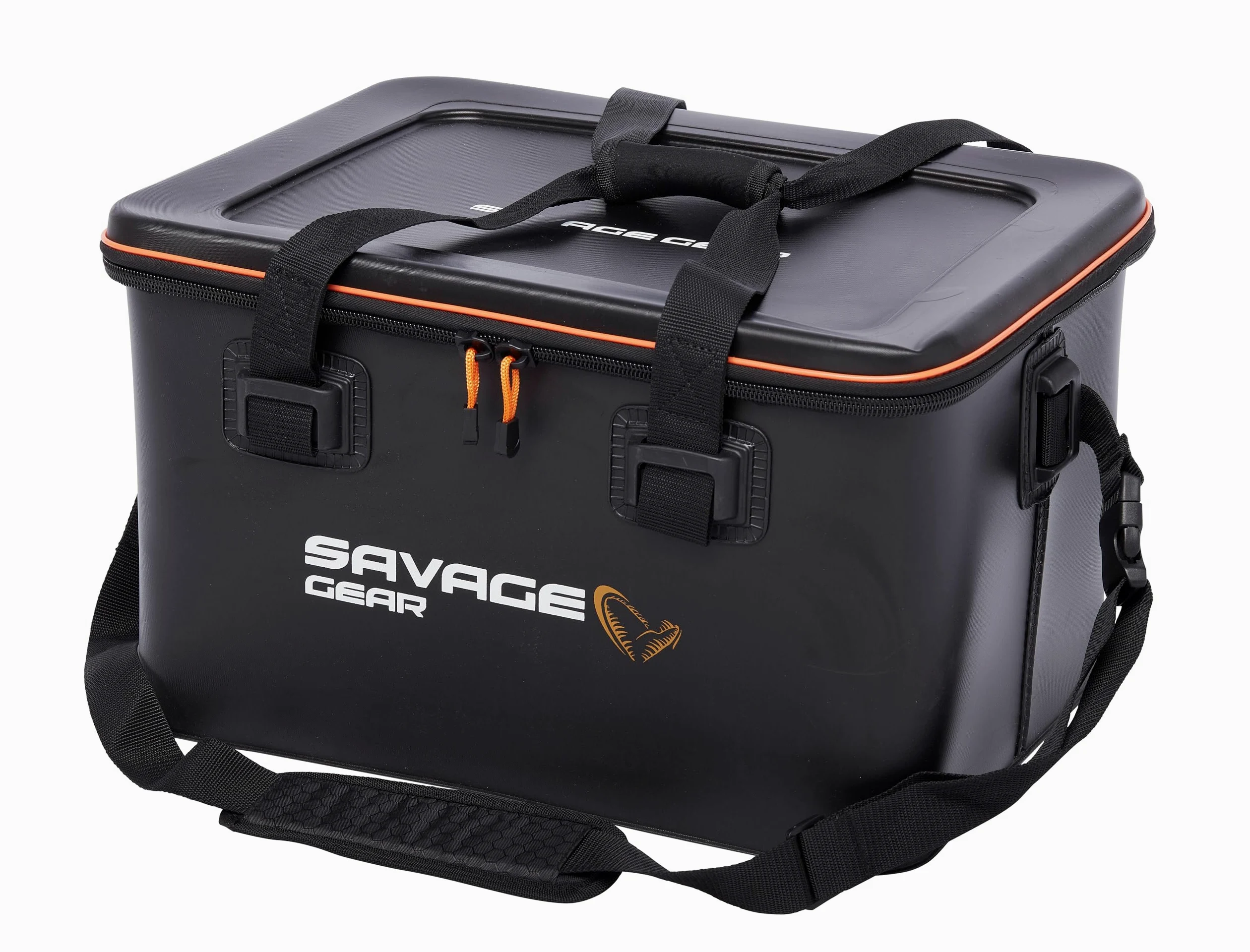 Savage Gear WPMP Lure Carryall - Borsa impermeabile per attrezzi da pesca, custodia multiuso in EVA, tasca in rete per esche, scatole per attrezzi e attrezzatura all'aperto