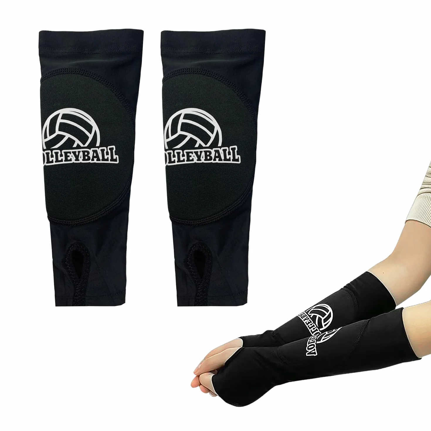 Pallavolo protezioni braccio spugna anti-collisione, gomitiere sport donne, accessori pallavolo