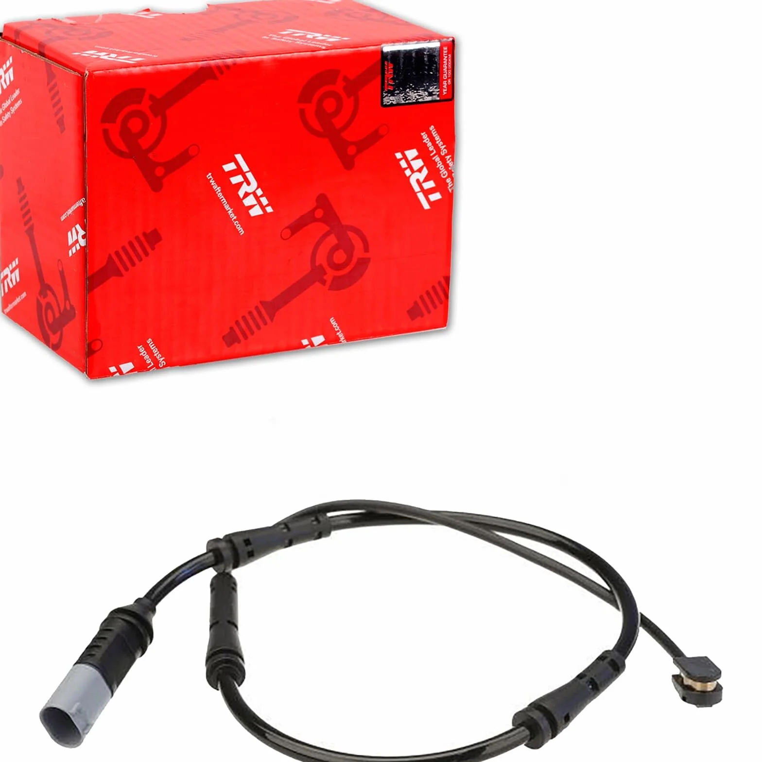 TRW Contatto segnalazione, Usura past. freno/mat. d'attrito GIC340 Compatibile con: BMW 1, 1, 2 Cabriolet, 2 Coupe, 3, 3 Gran Turismo, 3 Touring, 4 Cabriolet, 4 Coupe, 4 Gran Coupe