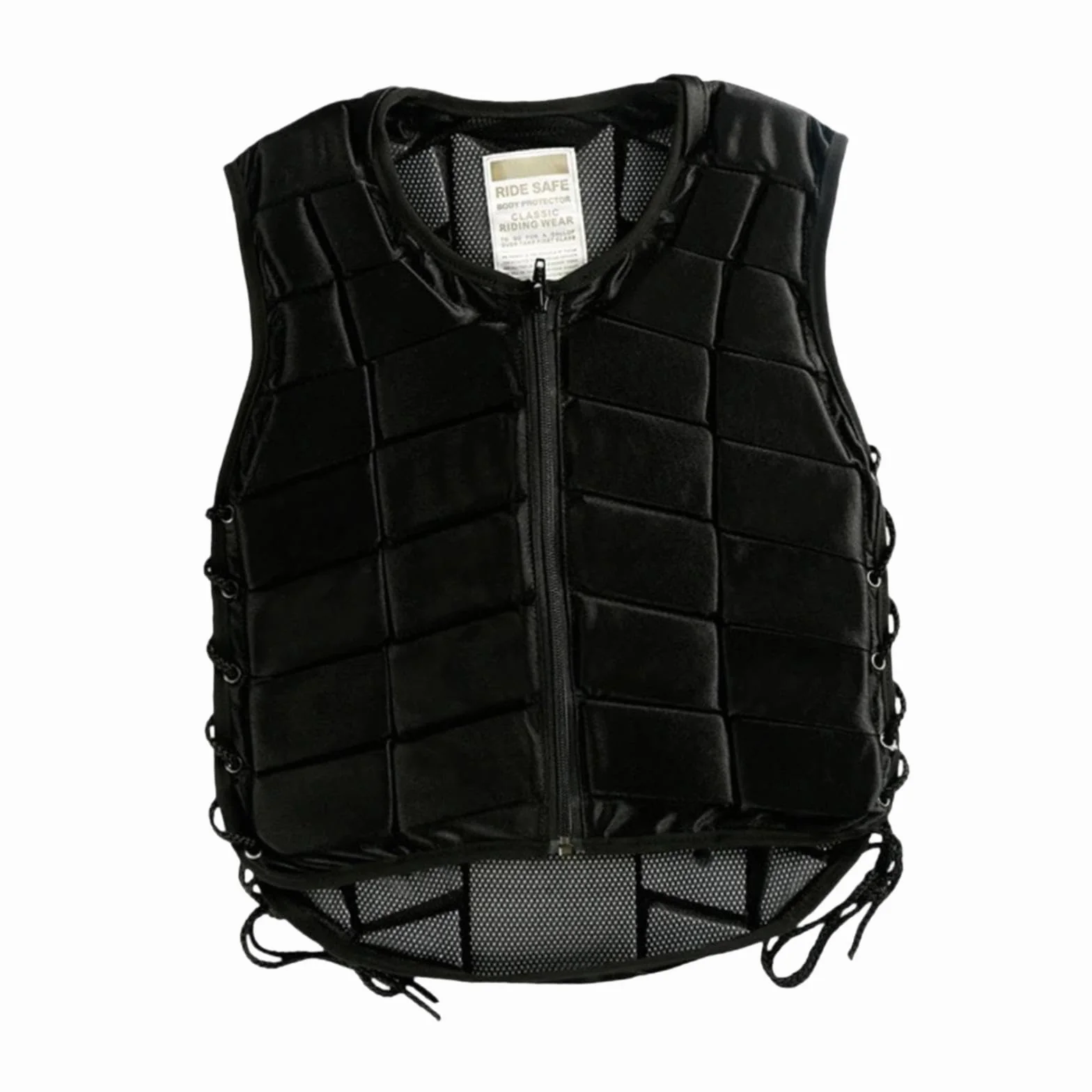 predolo Gilet da Equitazione per Bambini con Chiusura a Cerniera E Imbottitura