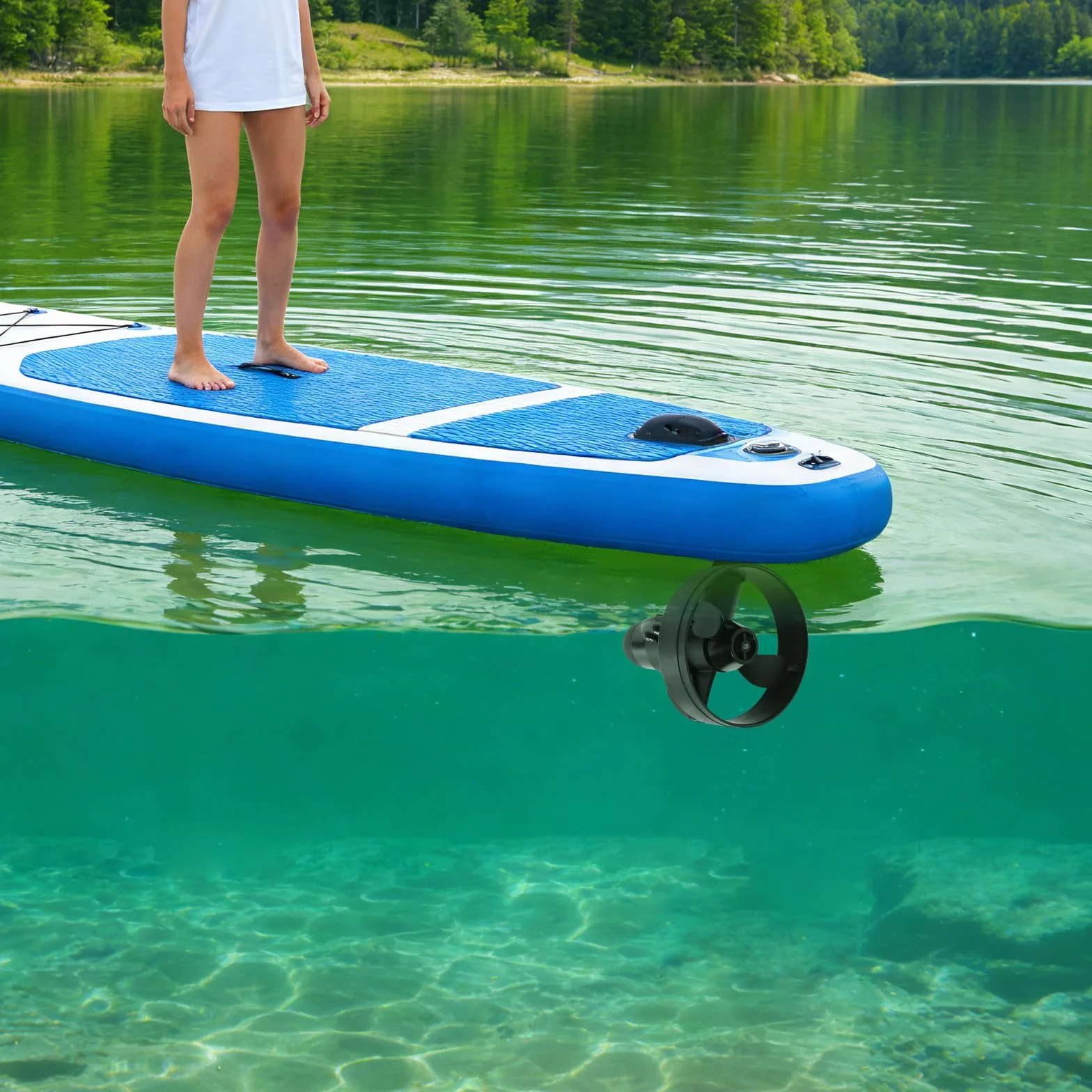 Motore subacqueo Brushless 288 W 12 V impermeabile per SUP kayak surf